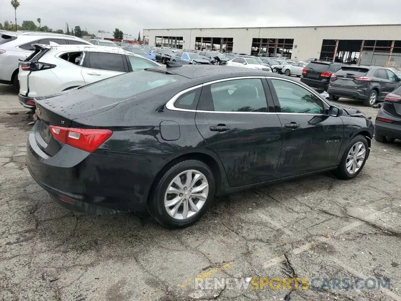 3 Photograph of a damaged car 1G1ZD5ST3PF184558 CHEVROLET MALIBU 2023