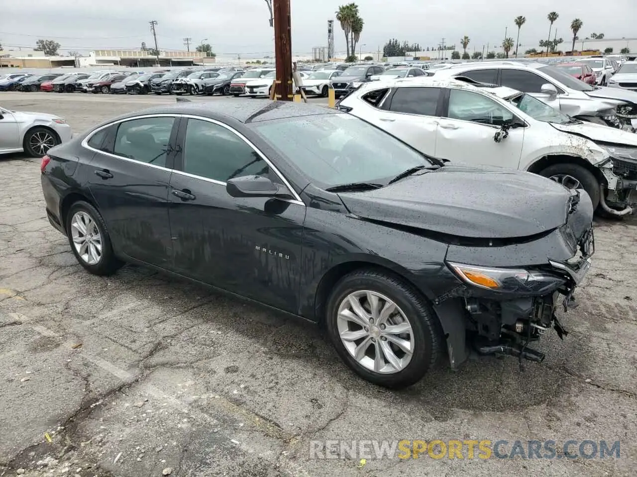 4 Photograph of a damaged car 1G1ZD5ST3PF184558 CHEVROLET MALIBU 2023