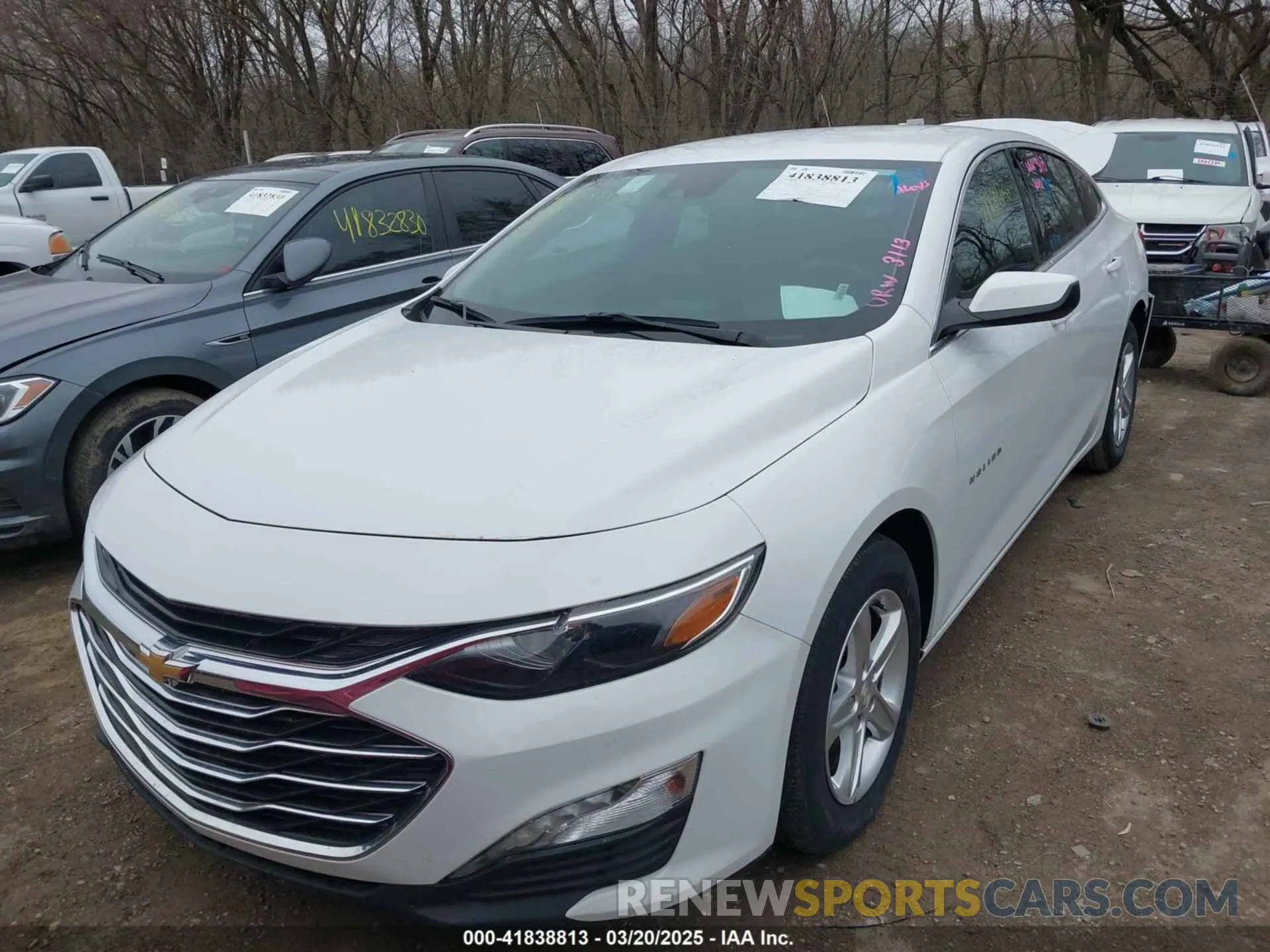 2 Photograph of a damaged car 1G1ZD5ST3PF203884 CHEVROLET MALIBU 2023