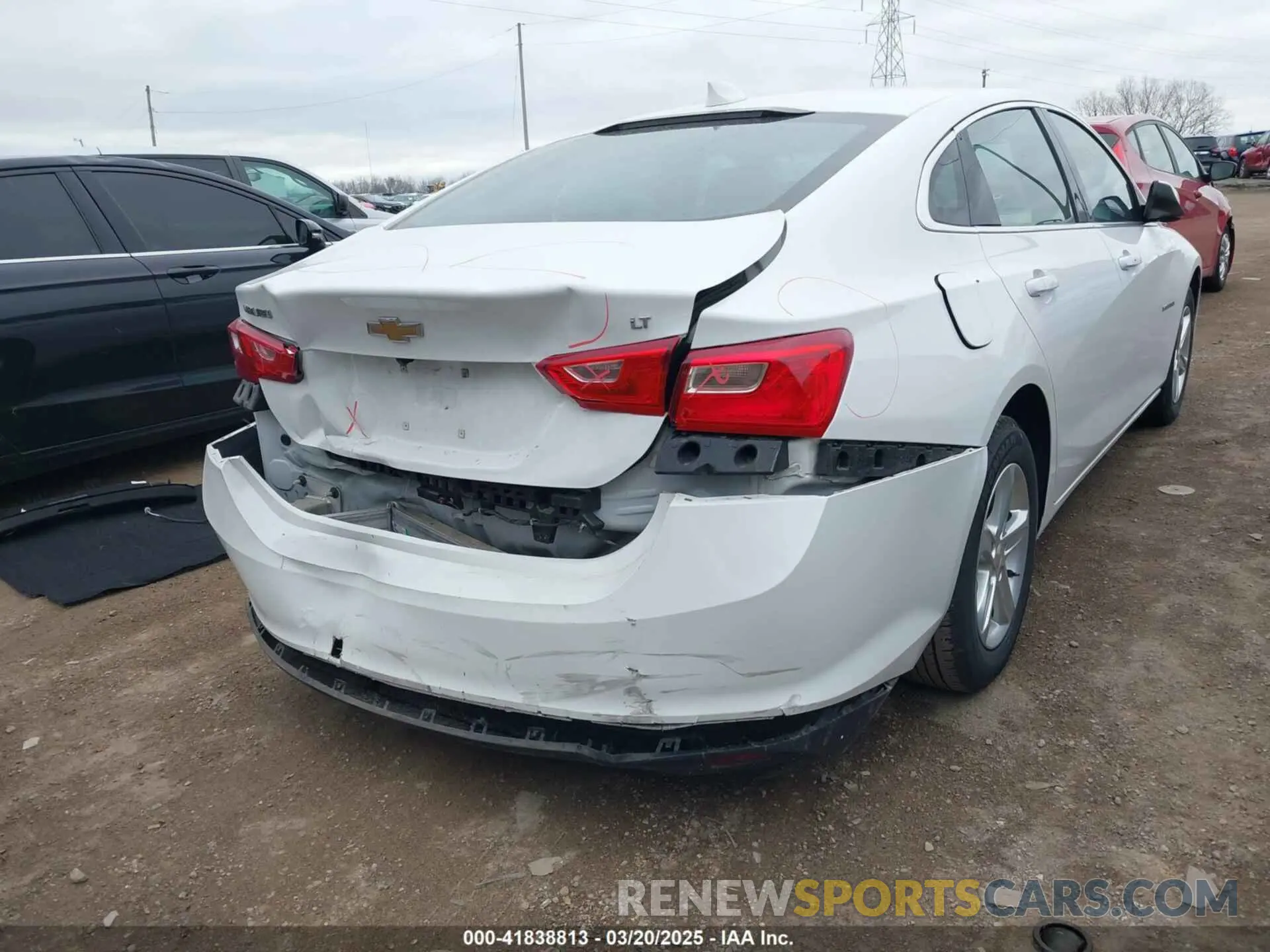 4 Photograph of a damaged car 1G1ZD5ST3PF203884 CHEVROLET MALIBU 2023