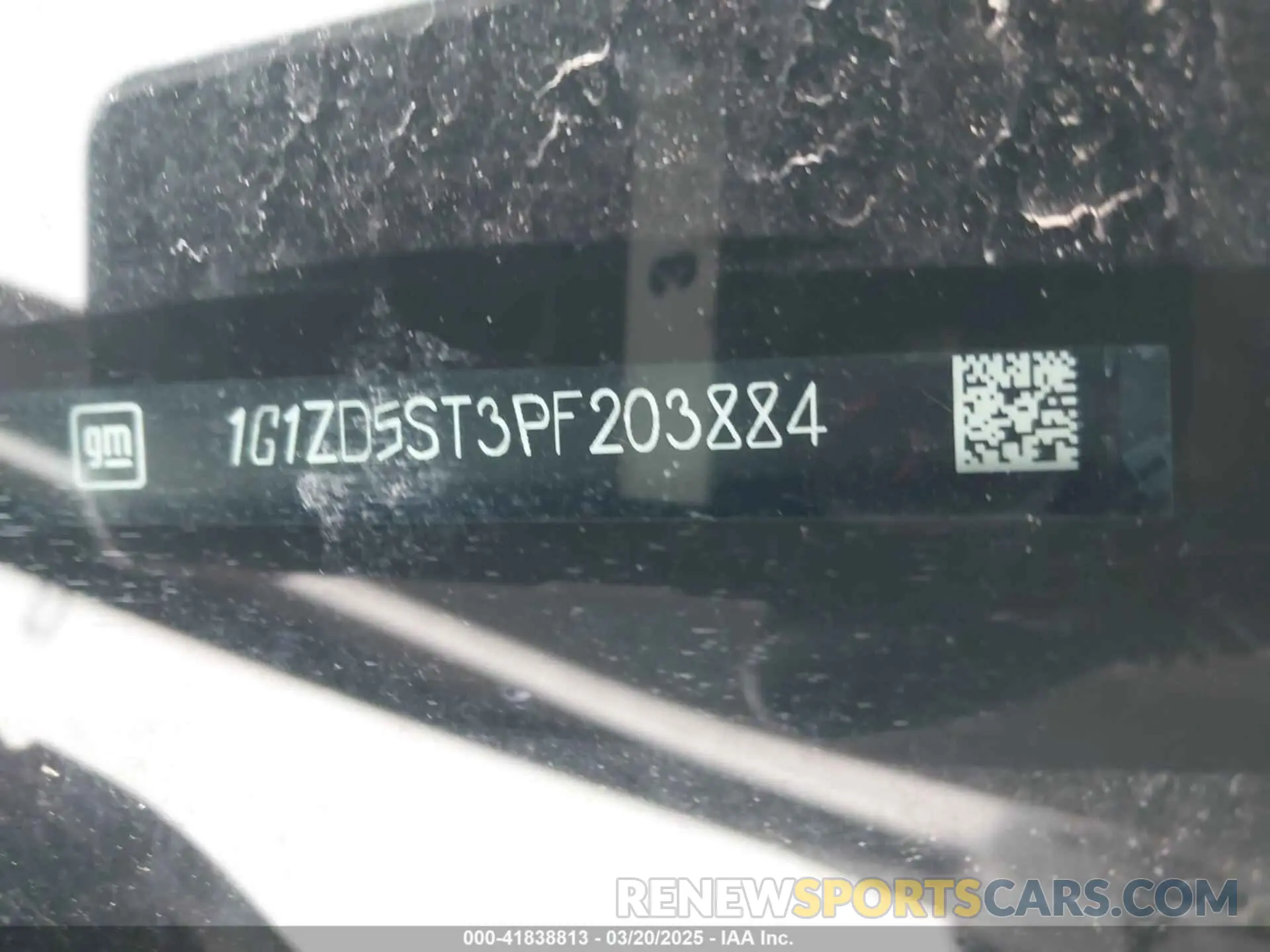 9 Photograph of a damaged car 1G1ZD5ST3PF203884 CHEVROLET MALIBU 2023