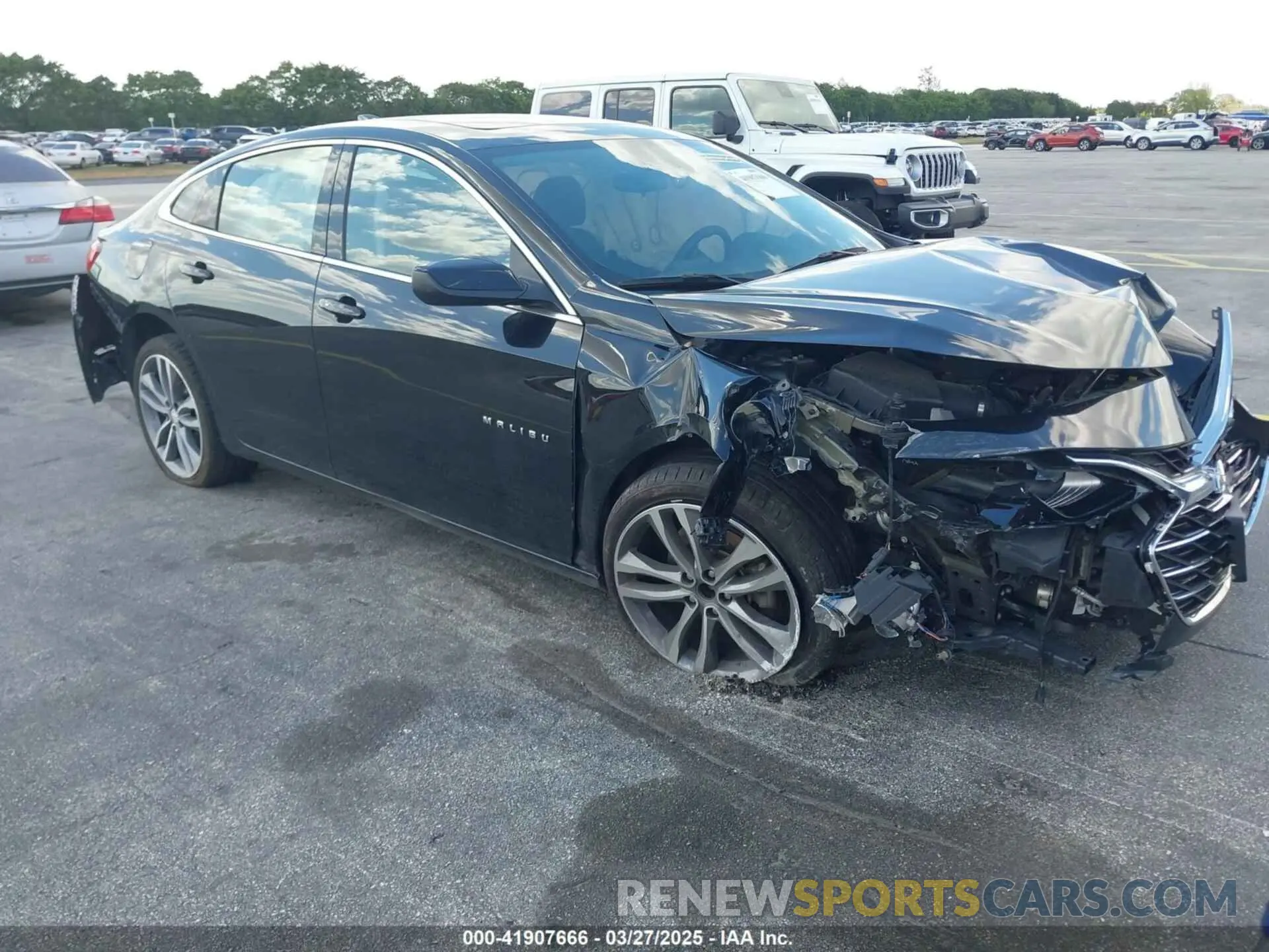 1 Photograph of a damaged car 1G1ZD5ST3PF226484 CHEVROLET MALIBU 2023