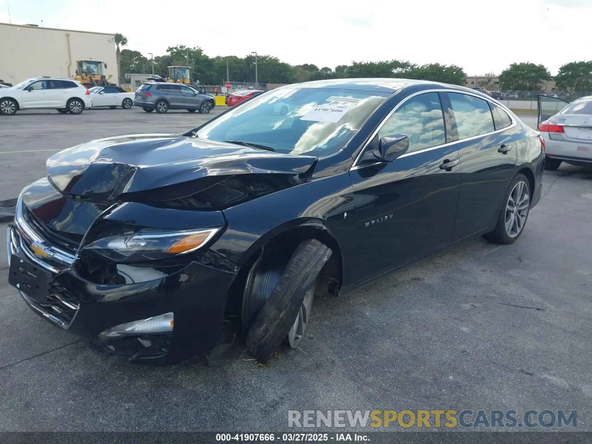 2 Photograph of a damaged car 1G1ZD5ST3PF226484 CHEVROLET MALIBU 2023