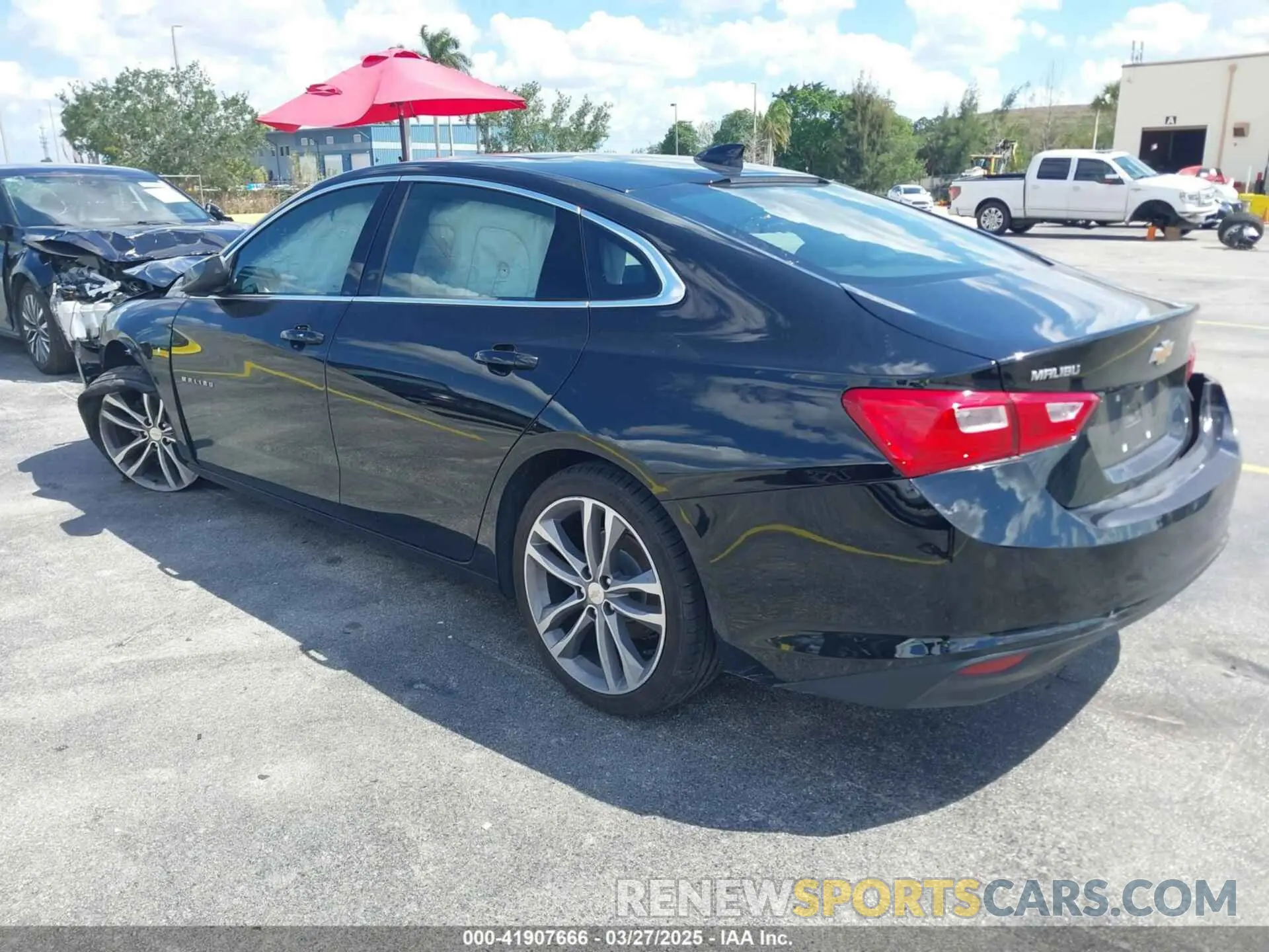3 Photograph of a damaged car 1G1ZD5ST3PF226484 CHEVROLET MALIBU 2023