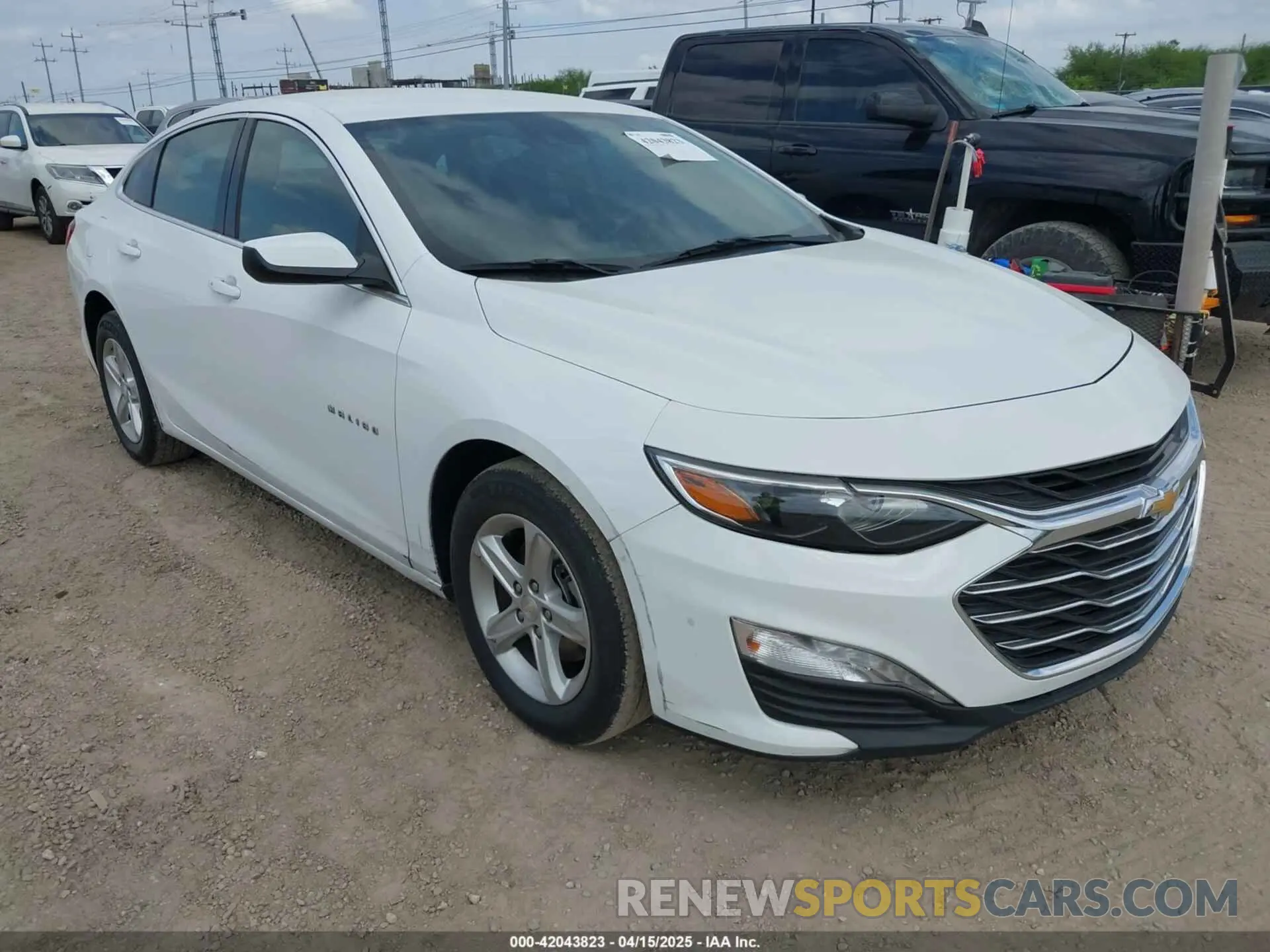 1 Photograph of a damaged car 1G1ZD5ST3PF229322 CHEVROLET MALIBU 2023