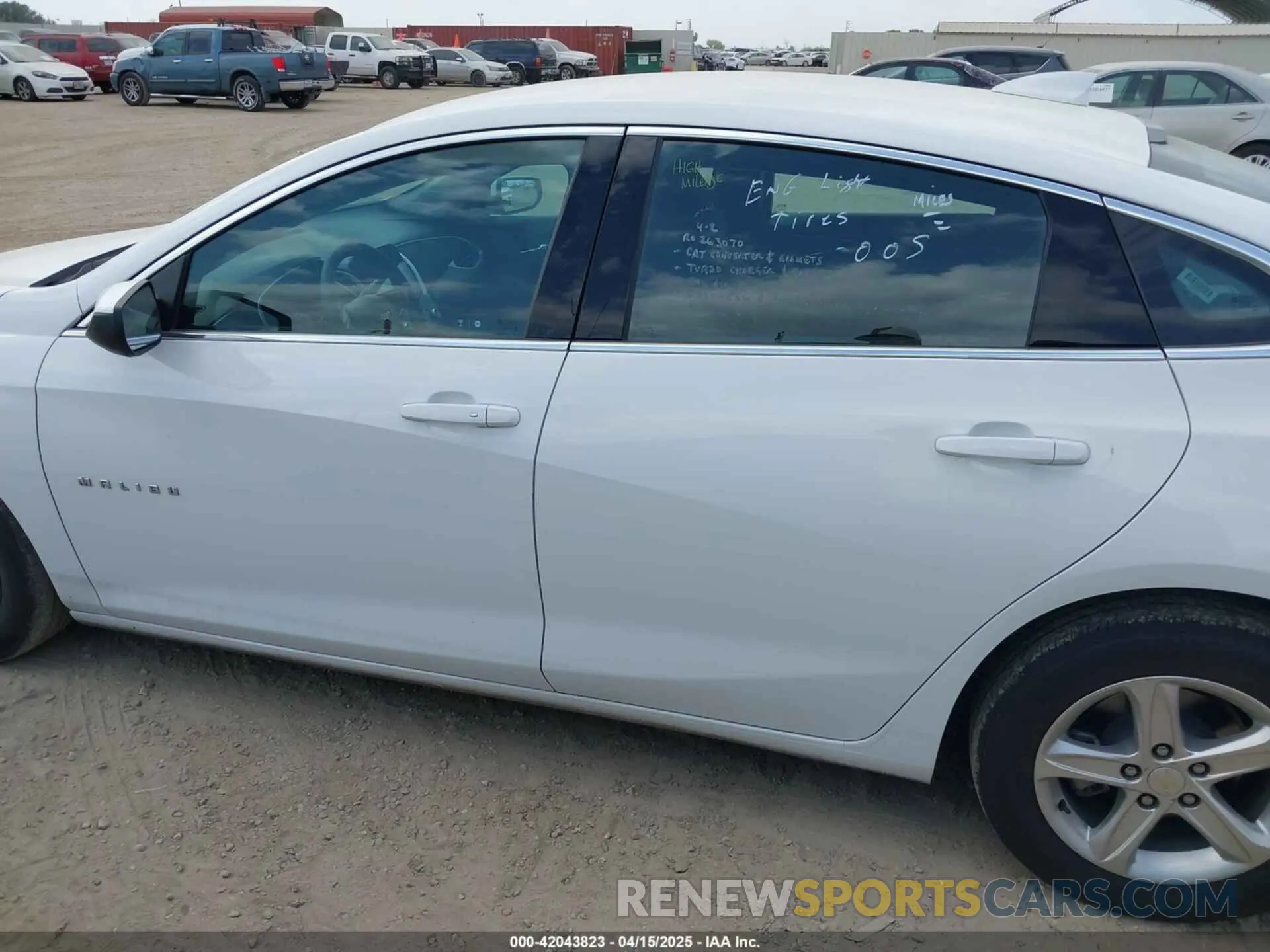 14 Photograph of a damaged car 1G1ZD5ST3PF229322 CHEVROLET MALIBU 2023