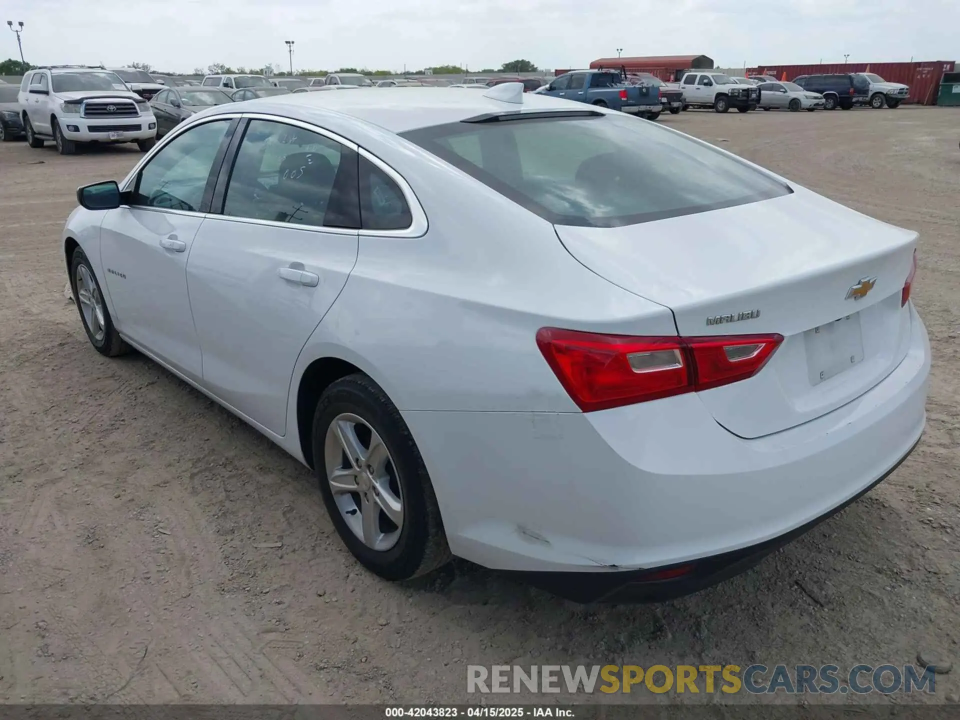 3 Photograph of a damaged car 1G1ZD5ST3PF229322 CHEVROLET MALIBU 2023