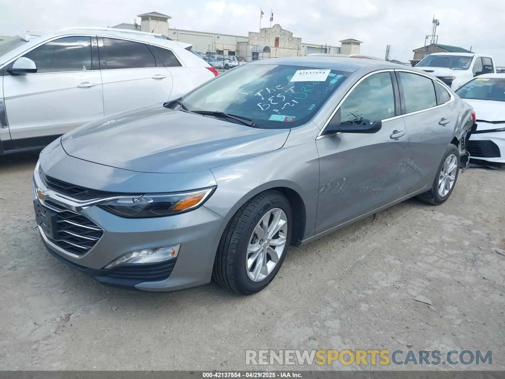 2 Photograph of a damaged car 1G1ZD5ST3PF230907 CHEVROLET MALIBU 2023