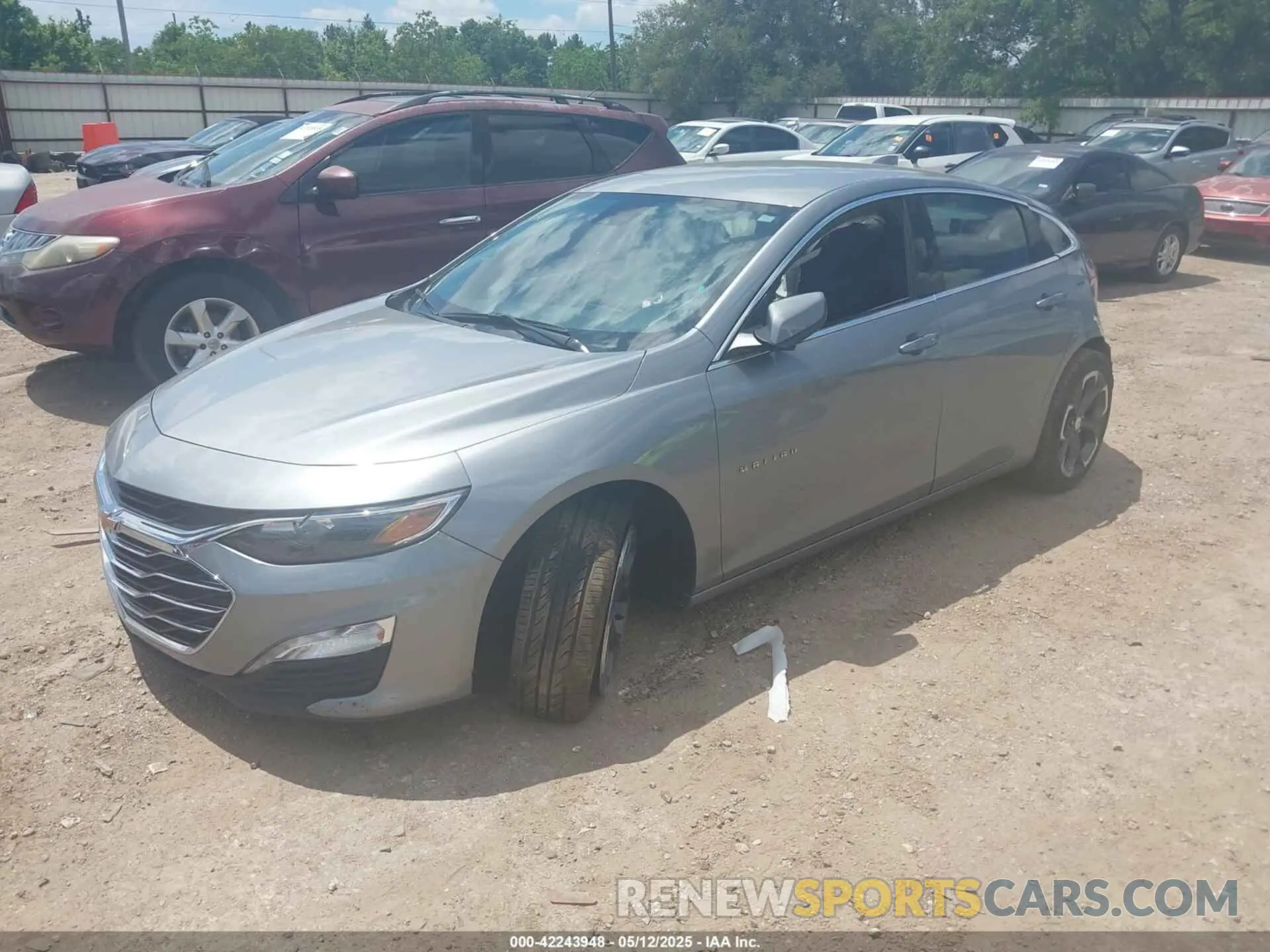 2 Photograph of a damaged car 1G1ZD5ST3PF245097 CHEVROLET MALIBU 2023