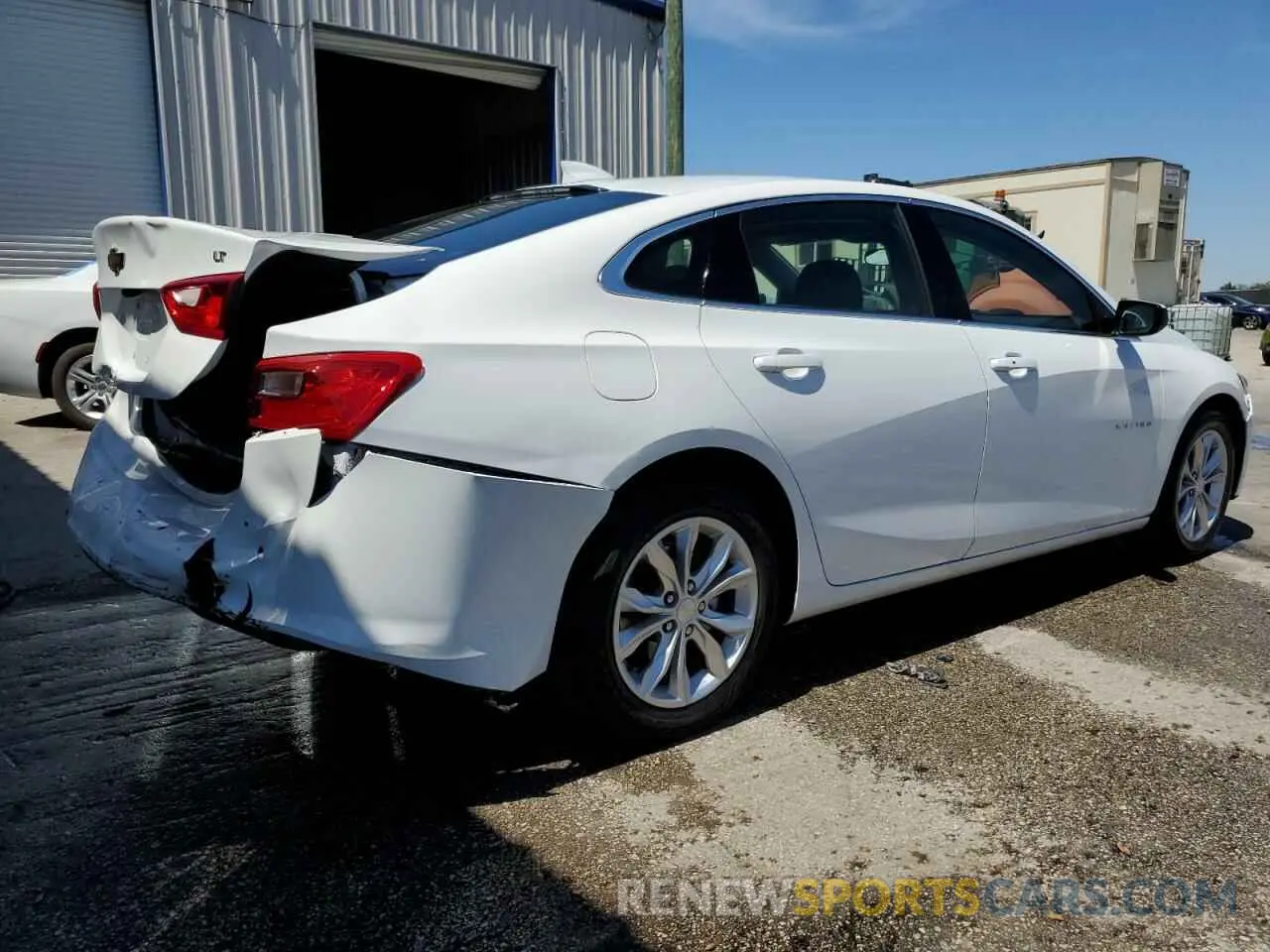 3 Photograph of a damaged car 1G1ZD5ST4PF134476 CHEVROLET MALIBU 2023