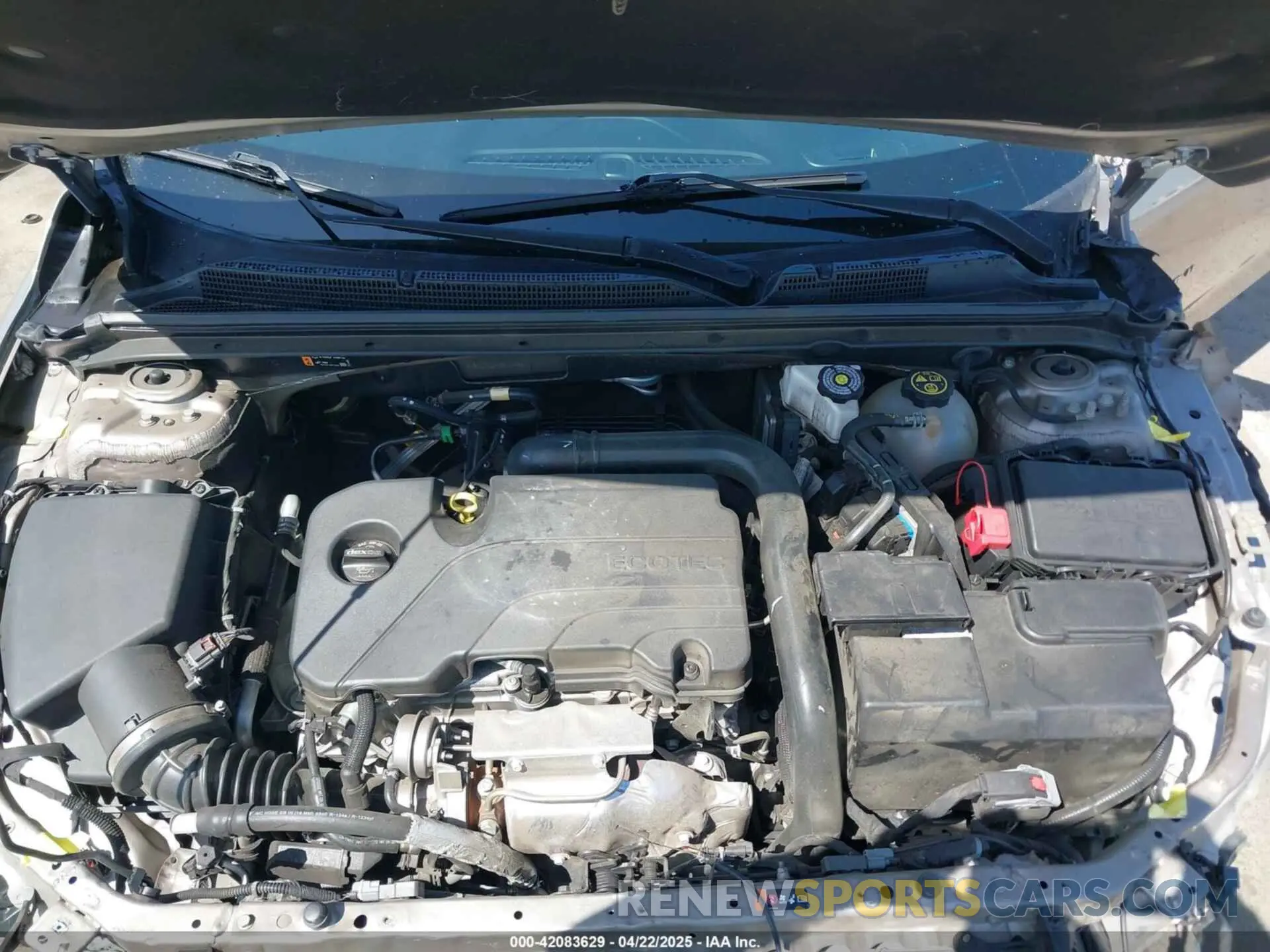 10 Photograph of a damaged car 1G1ZD5ST4PF134851 CHEVROLET MALIBU 2023