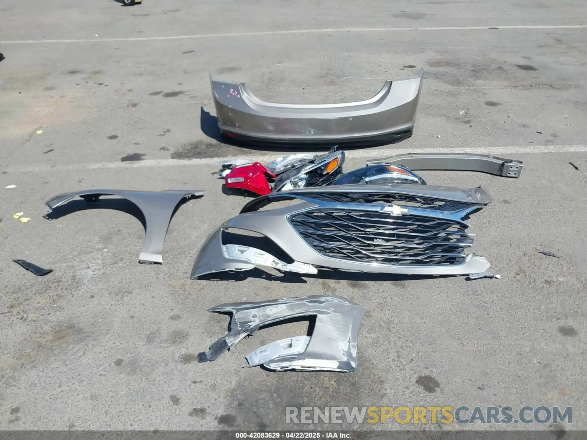 12 Photograph of a damaged car 1G1ZD5ST4PF134851 CHEVROLET MALIBU 2023