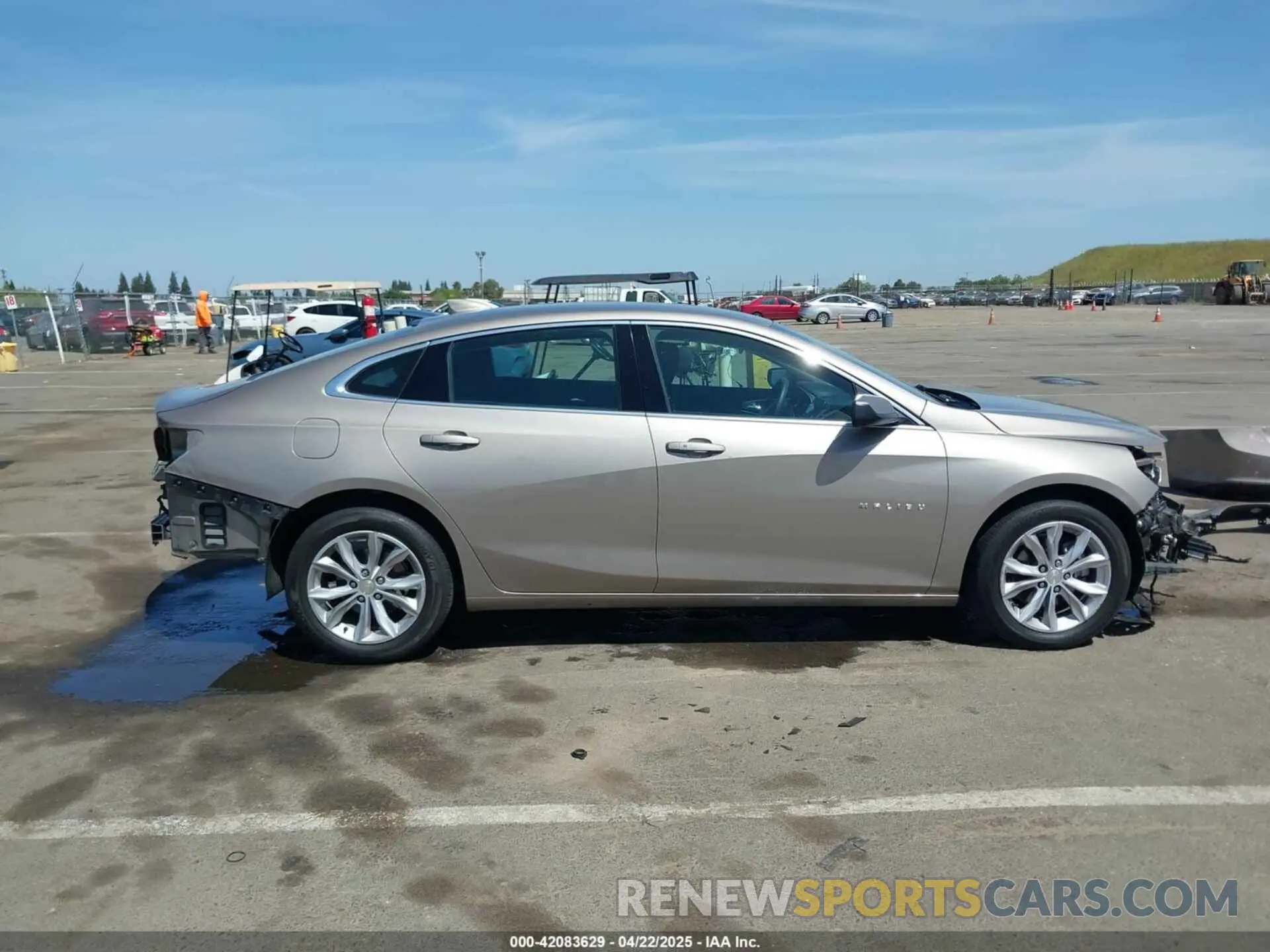 14 Photograph of a damaged car 1G1ZD5ST4PF134851 CHEVROLET MALIBU 2023