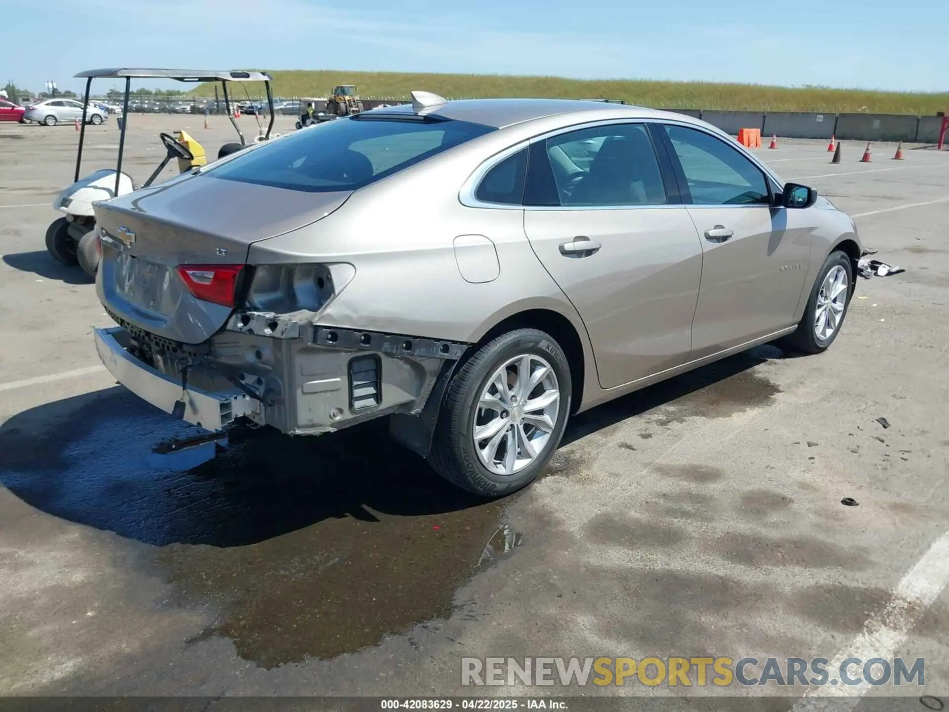 4 Photograph of a damaged car 1G1ZD5ST4PF134851 CHEVROLET MALIBU 2023