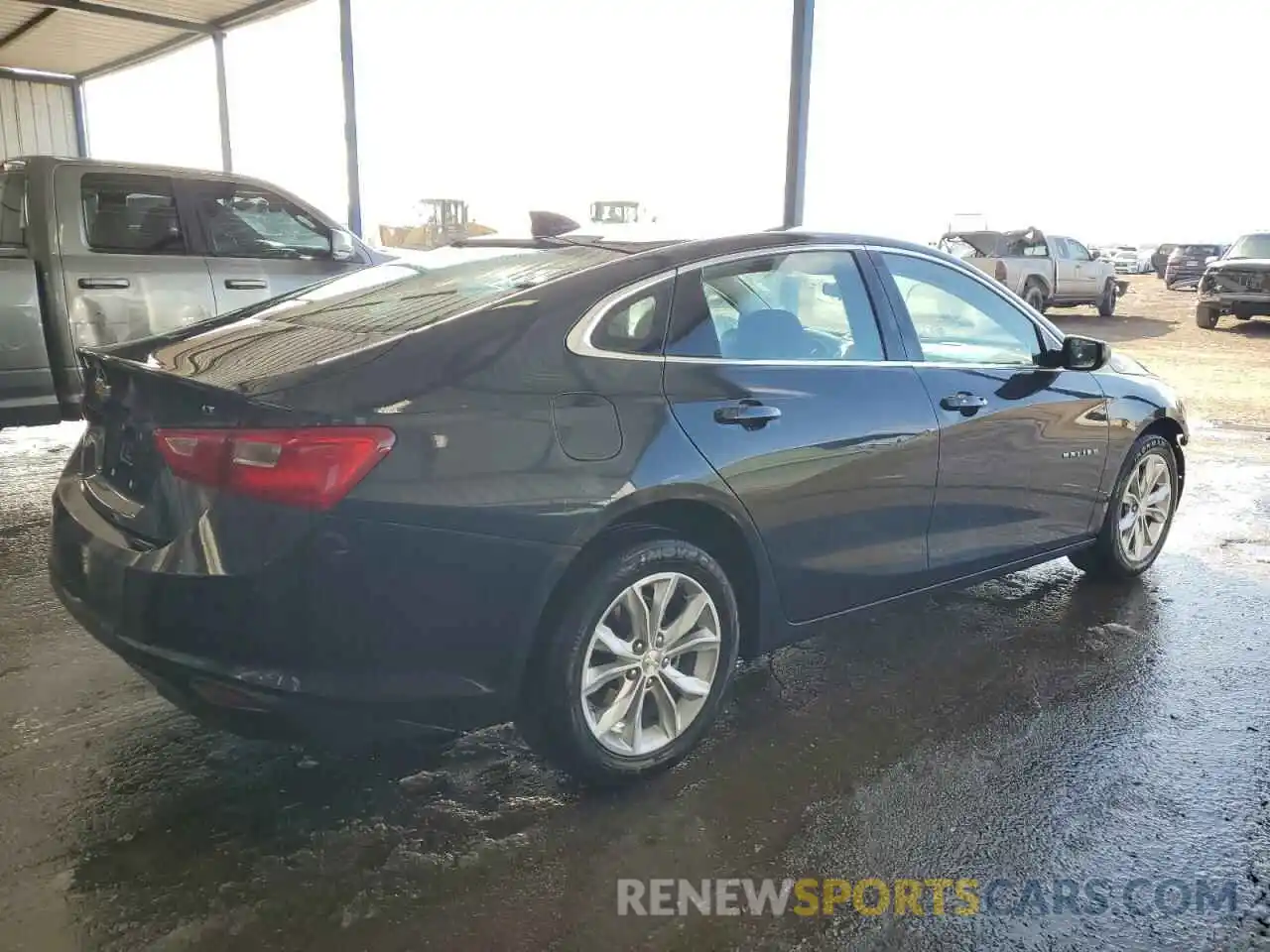 3 Photograph of a damaged car 1G1ZD5ST4PF137538 CHEVROLET MALIBU 2023