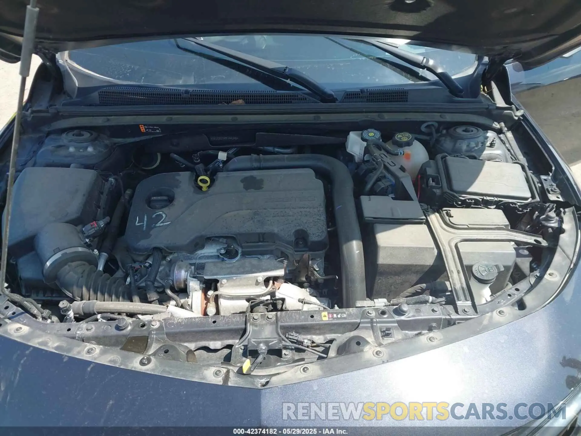 10 Photograph of a damaged car 1G1ZD5ST4PF144246 CHEVROLET MALIBU 2023