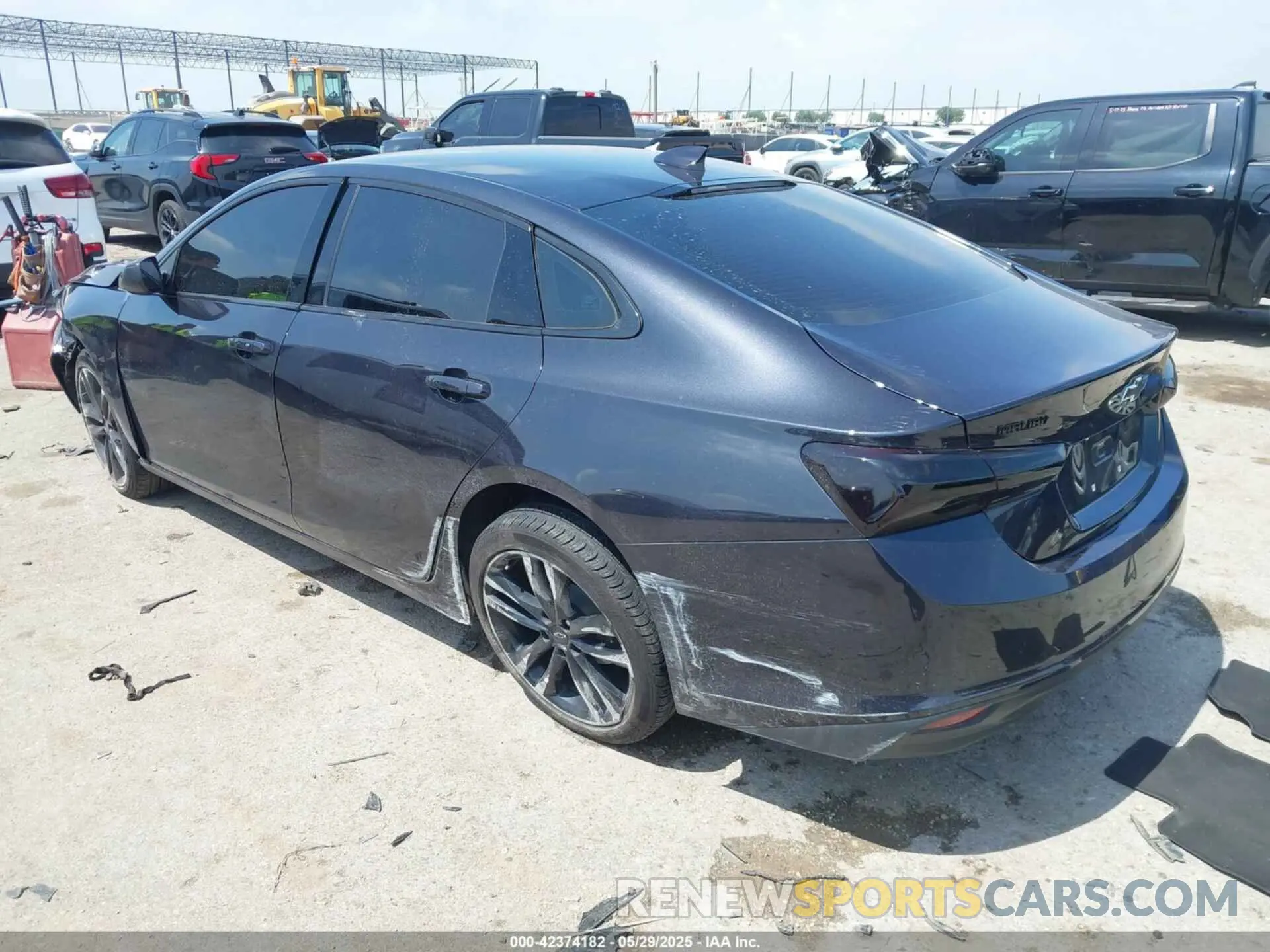 3 Photograph of a damaged car 1G1ZD5ST4PF144246 CHEVROLET MALIBU 2023