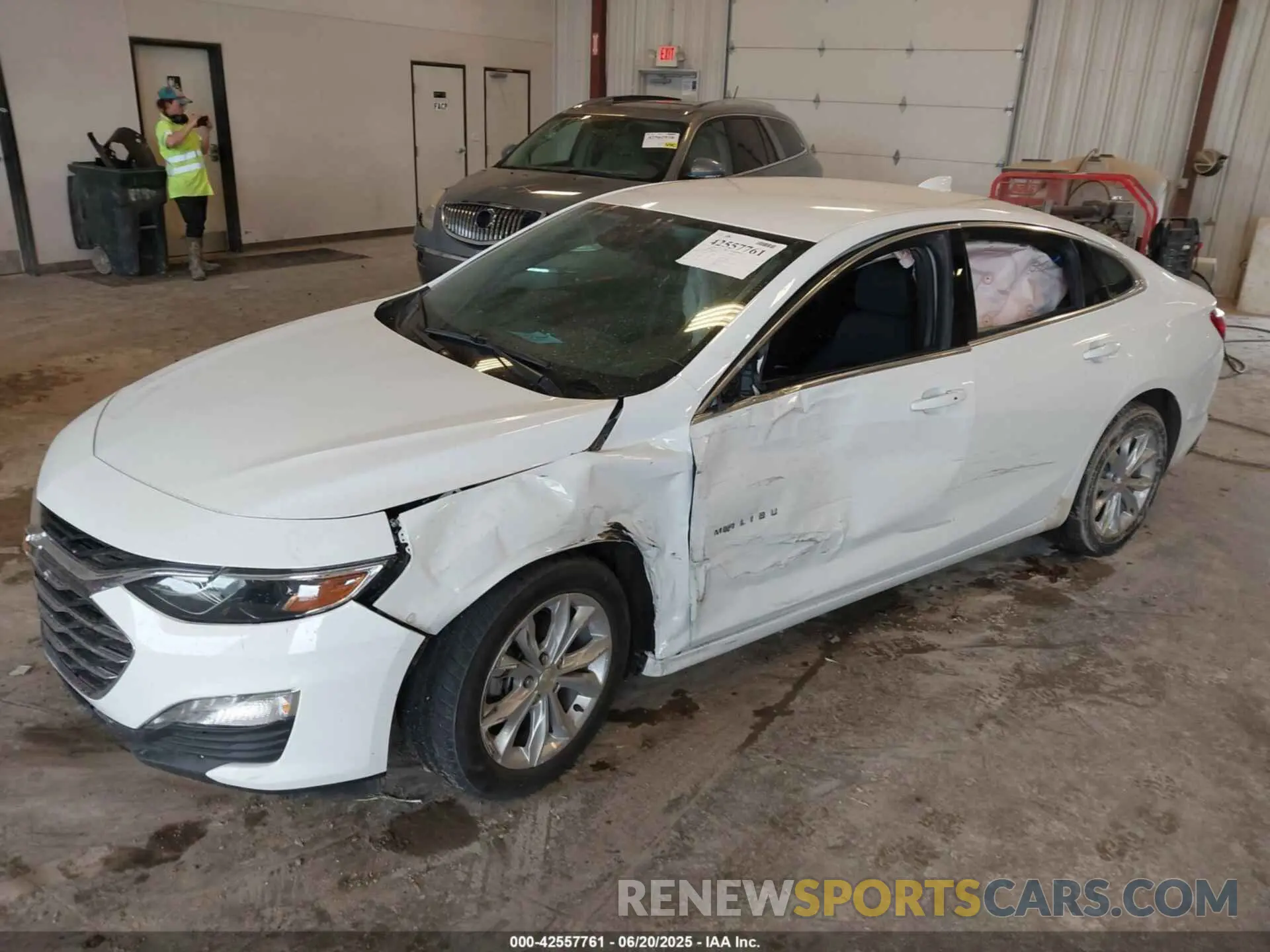 2 Photograph of a damaged car 1G1ZD5ST4PF144778 CHEVROLET MALIBU 2023