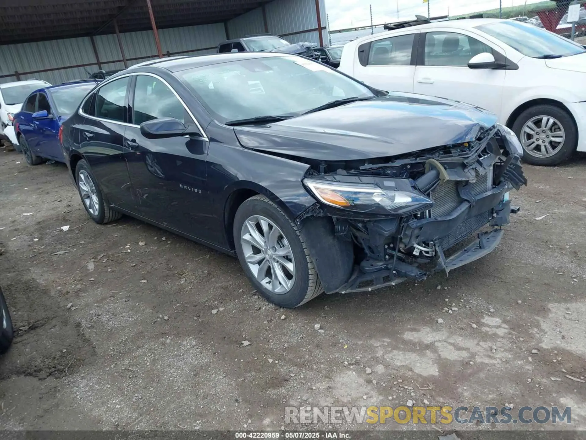 1 Photograph of a damaged car 1G1ZD5ST4PF178736 CHEVROLET MALIBU 2023