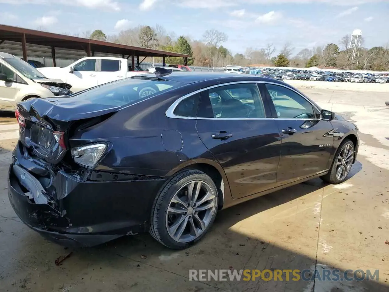 3 Photograph of a damaged car 1G1ZD5ST4PF182379 CHEVROLET MALIBU 2023