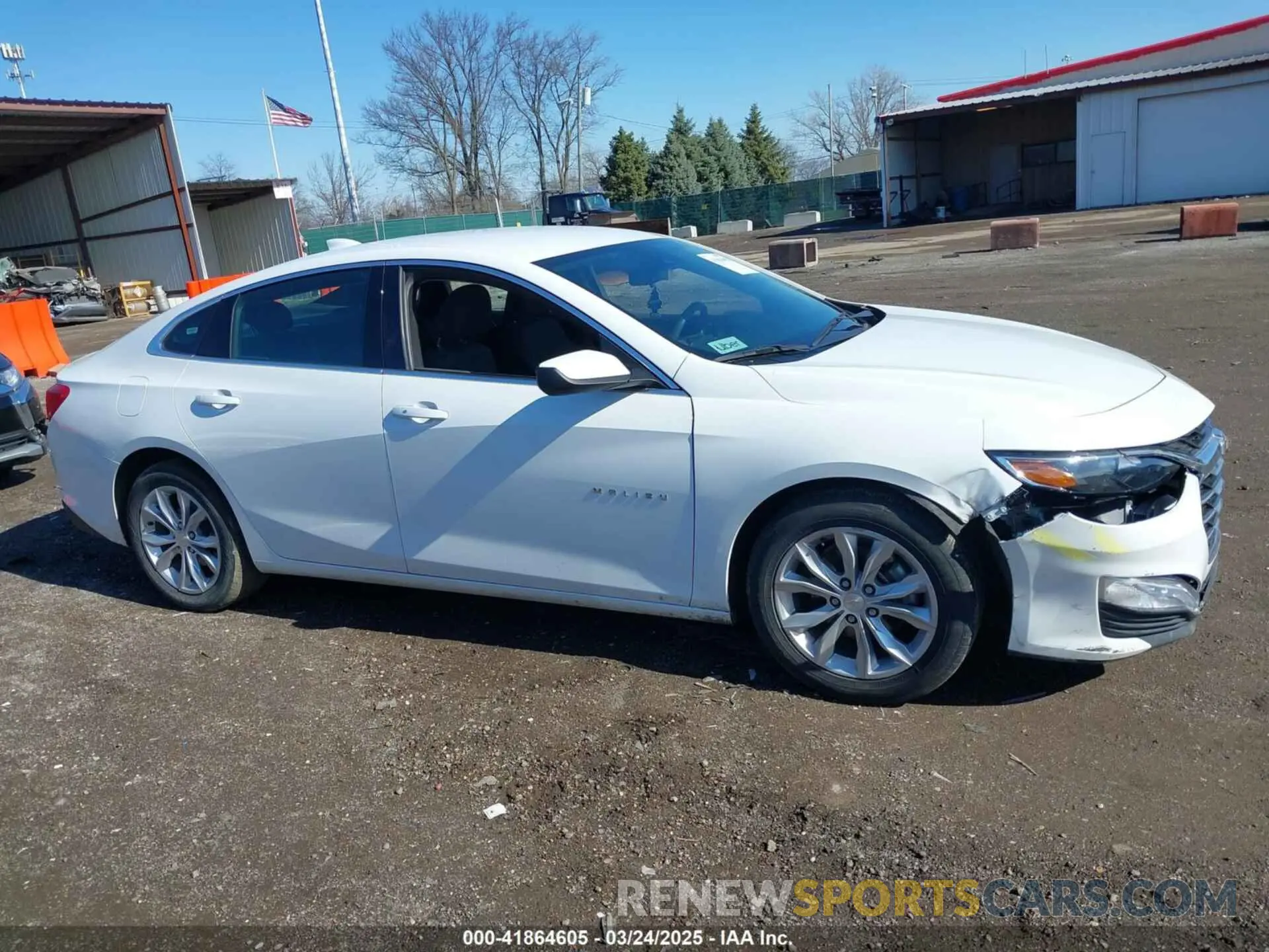 13 Photograph of a damaged car 1G1ZD5ST4PF186996 CHEVROLET MALIBU 2023