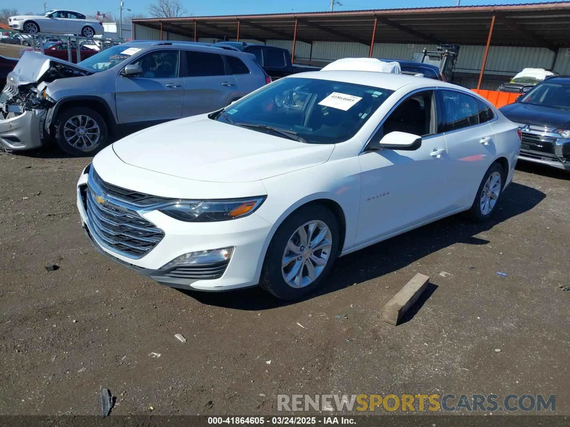 2 Photograph of a damaged car 1G1ZD5ST4PF186996 CHEVROLET MALIBU 2023