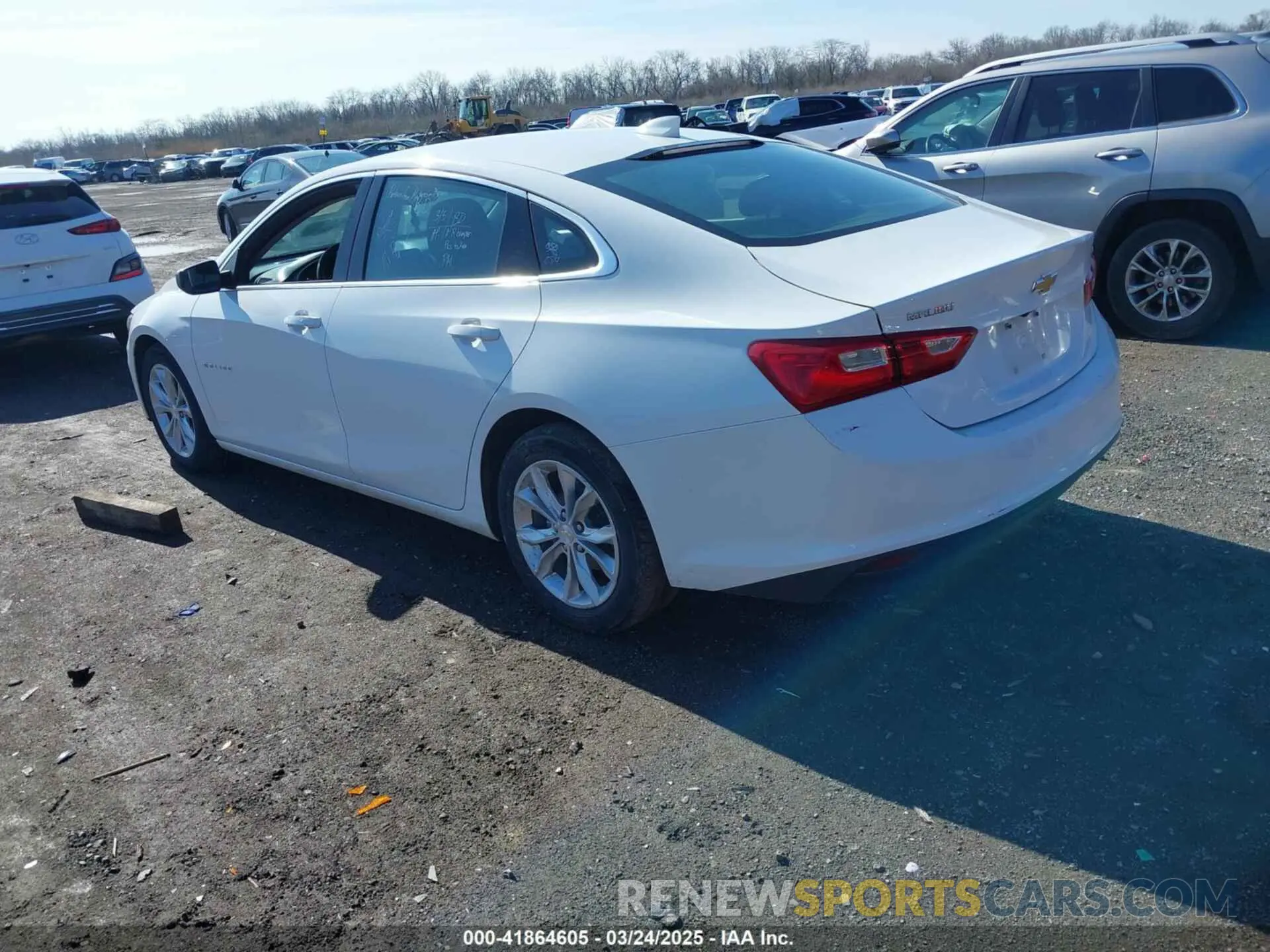 3 Photograph of a damaged car 1G1ZD5ST4PF186996 CHEVROLET MALIBU 2023