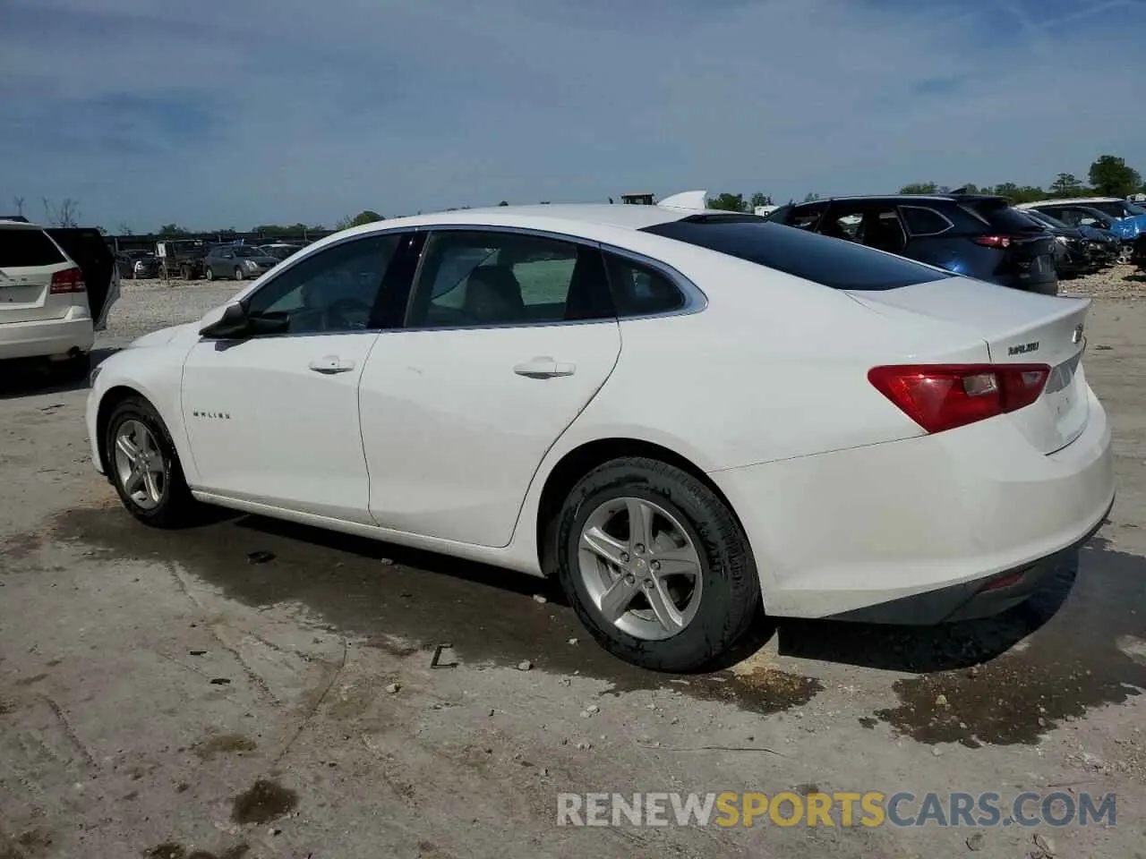 2 Photograph of a damaged car 1G1ZD5ST4PF202050 CHEVROLET MALIBU 2023