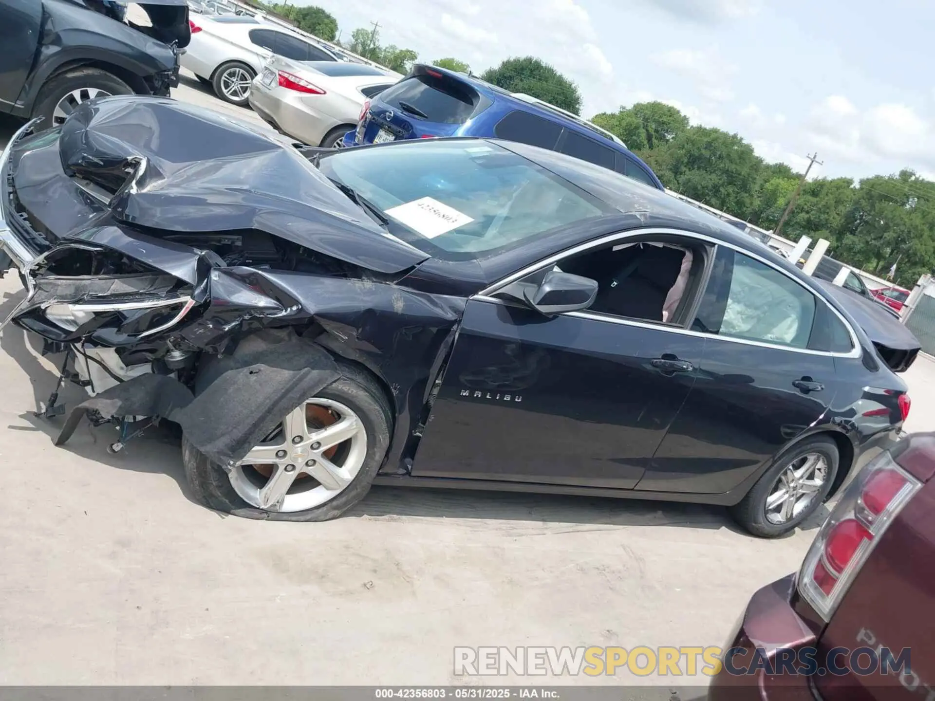 14 Photograph of a damaged car 1G1ZD5ST4PF202274 CHEVROLET MALIBU 2023