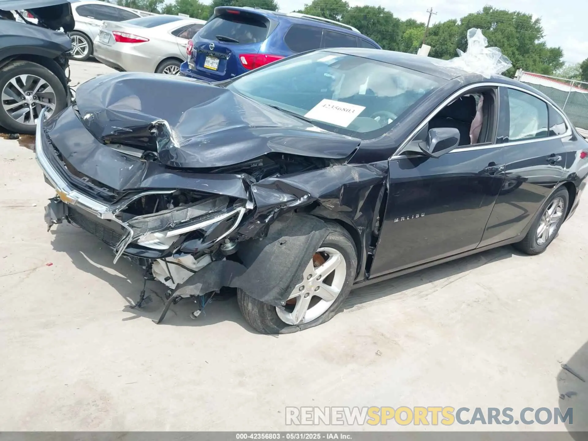 2 Photograph of a damaged car 1G1ZD5ST4PF202274 CHEVROLET MALIBU 2023