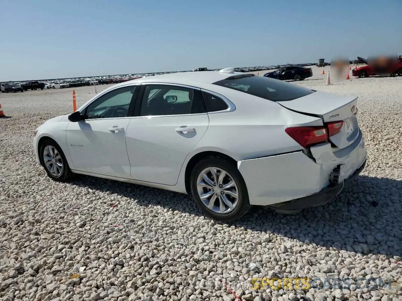 2 Photograph of a damaged car 1G1ZD5ST4PF204154 CHEVROLET MALIBU 2023