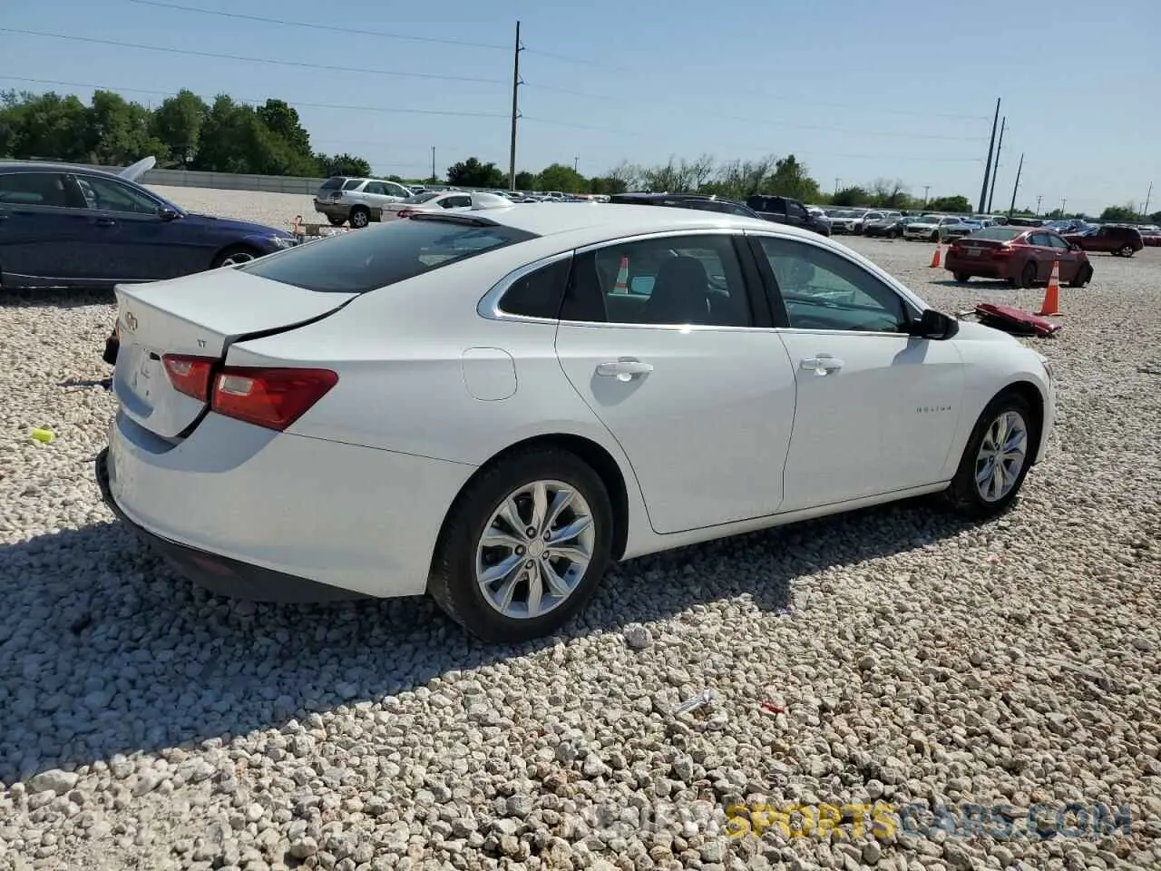 3 Photograph of a damaged car 1G1ZD5ST4PF204154 CHEVROLET MALIBU 2023