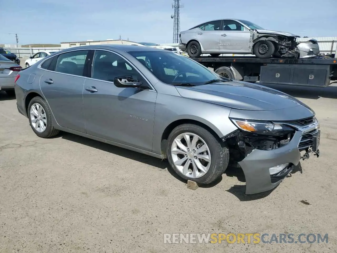 4 Photograph of a damaged car 1G1ZD5ST4PF206065 CHEVROLET MALIBU 2023
