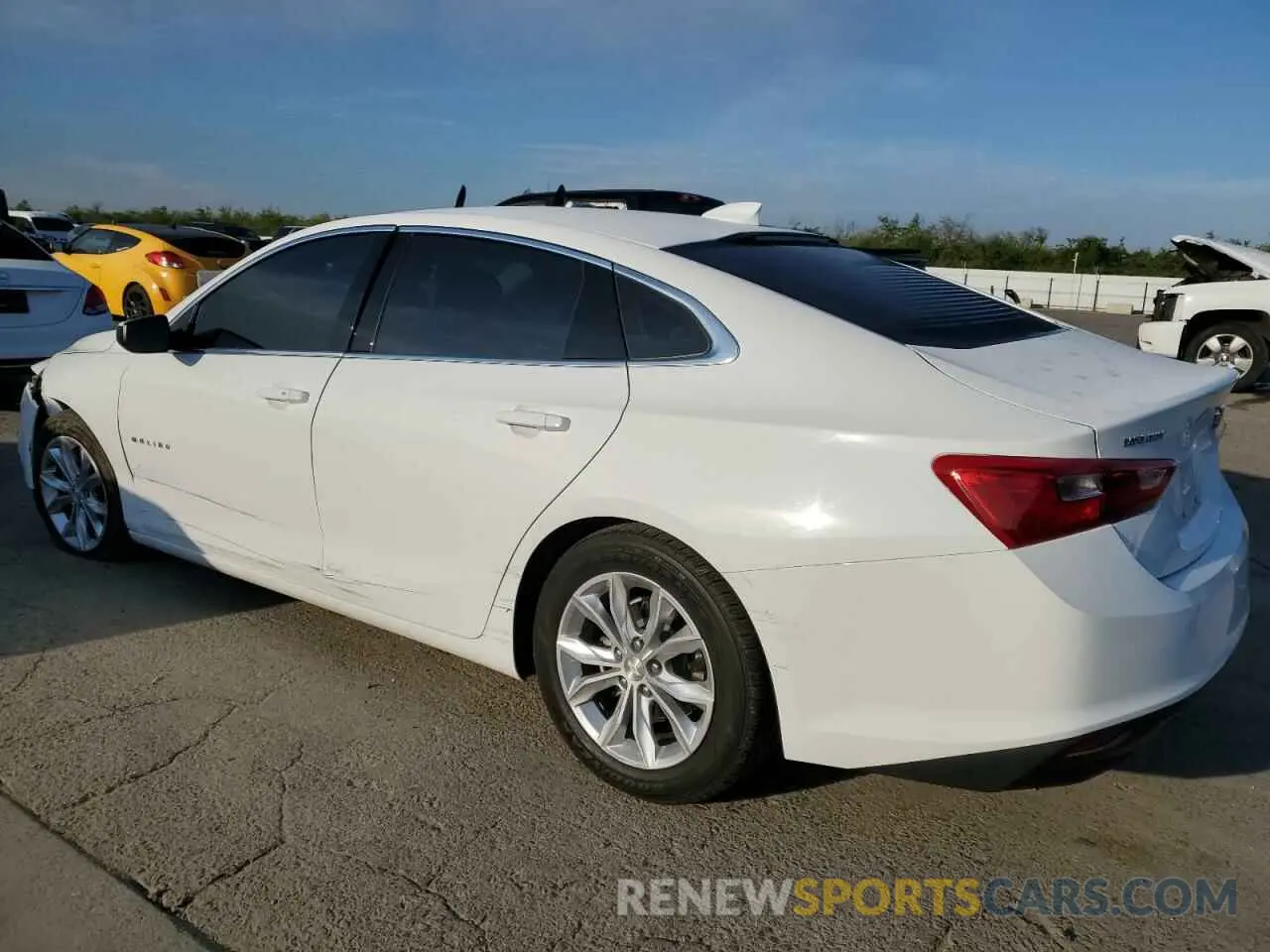 2 Photograph of a damaged car 1G1ZD5ST4PF206731 CHEVROLET MALIBU 2023
