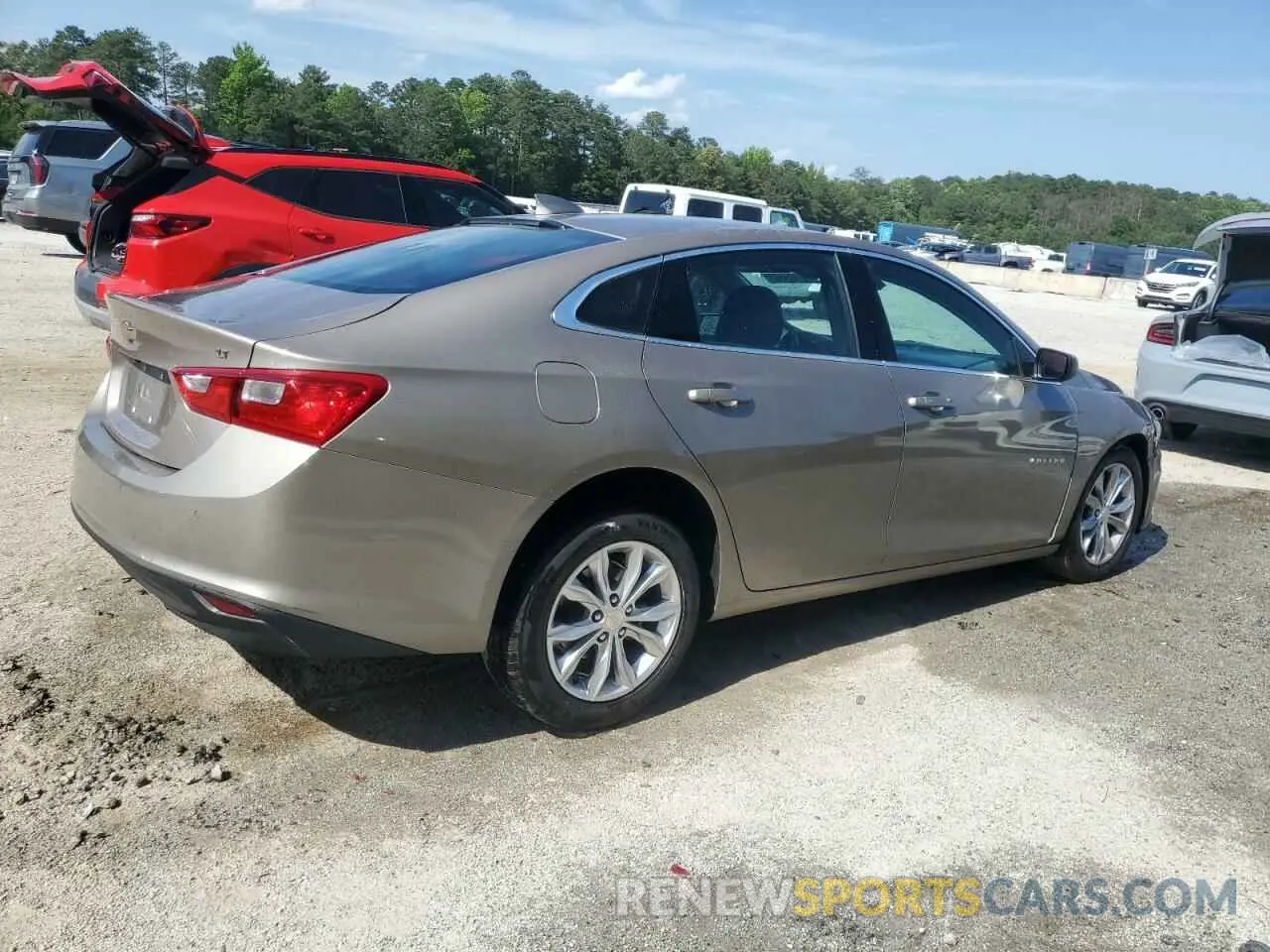 3 Photograph of a damaged car 1G1ZD5ST4PF224467 CHEVROLET MALIBU 2023
