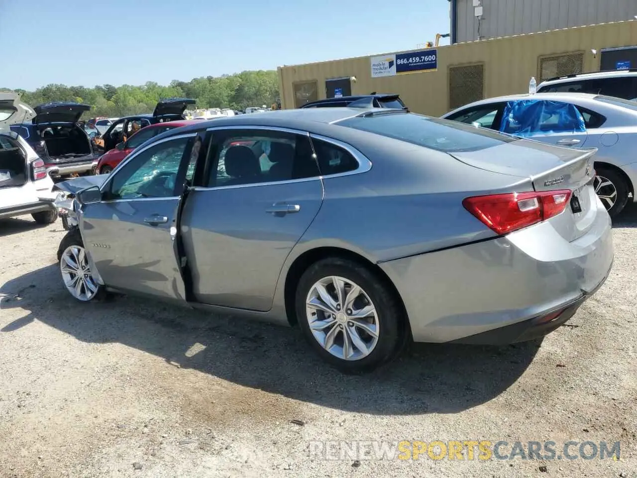 2 Photograph of a damaged car 1G1ZD5ST4PF230480 CHEVROLET MALIBU 2023