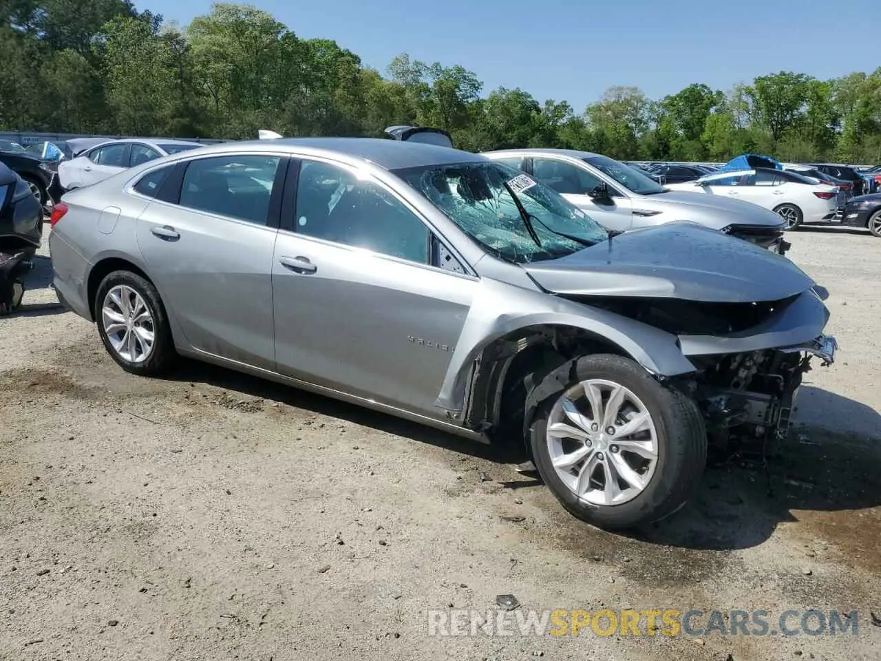 4 Photograph of a damaged car 1G1ZD5ST4PF230480 CHEVROLET MALIBU 2023