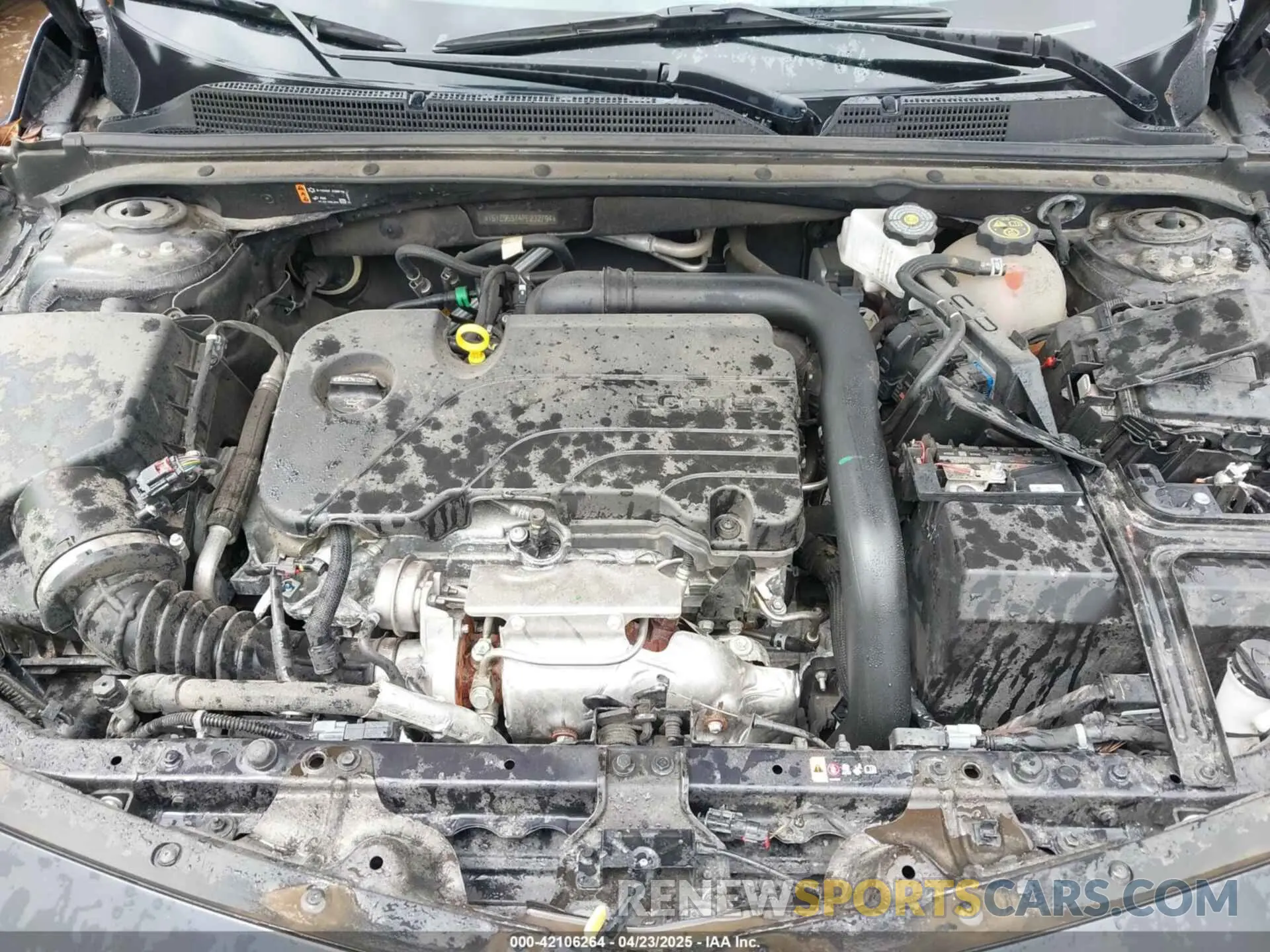 10 Photograph of a damaged car 1G1ZD5ST4PF232794 CHEVROLET MALIBU 2023