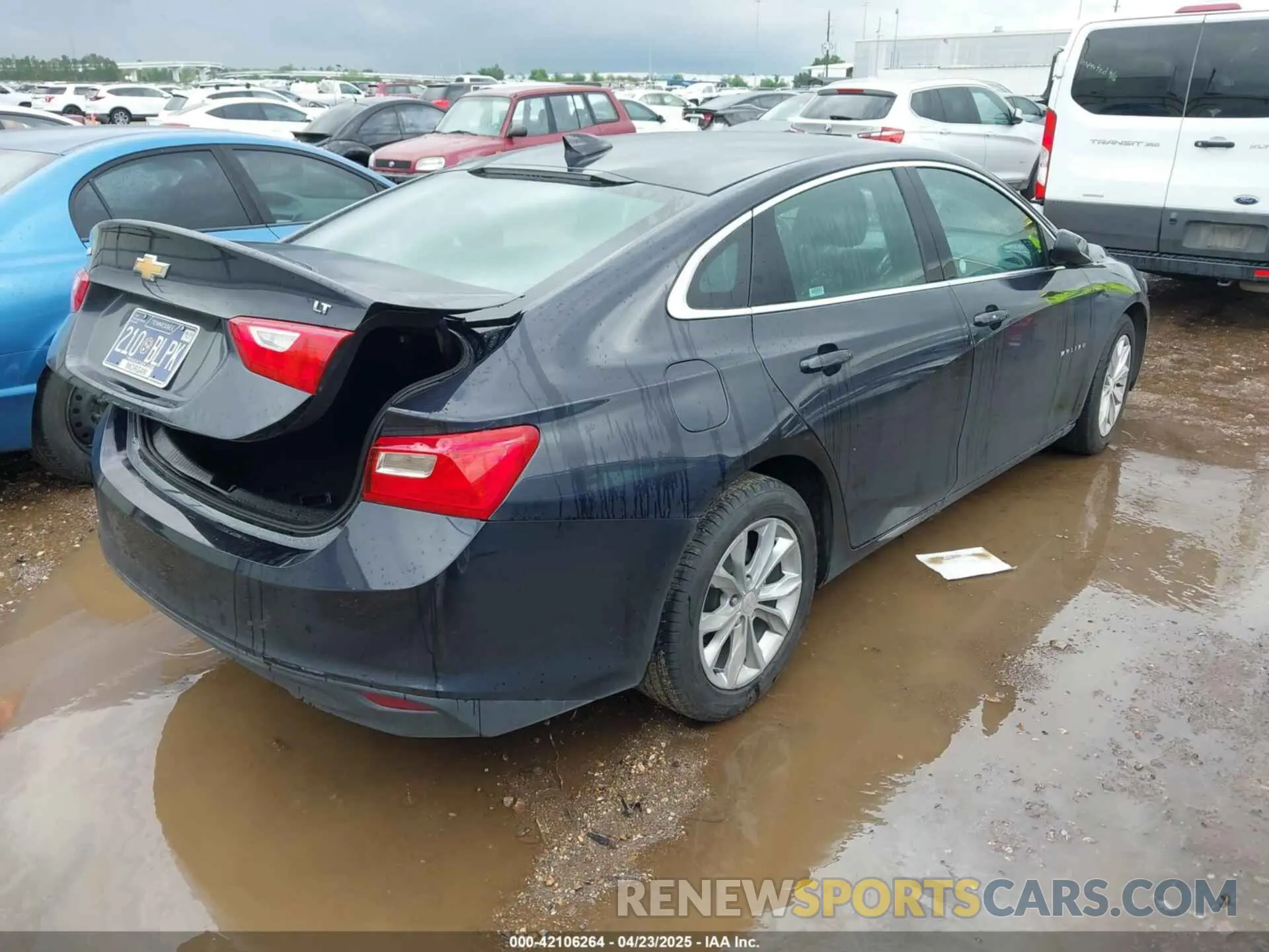 4 Photograph of a damaged car 1G1ZD5ST4PF232794 CHEVROLET MALIBU 2023