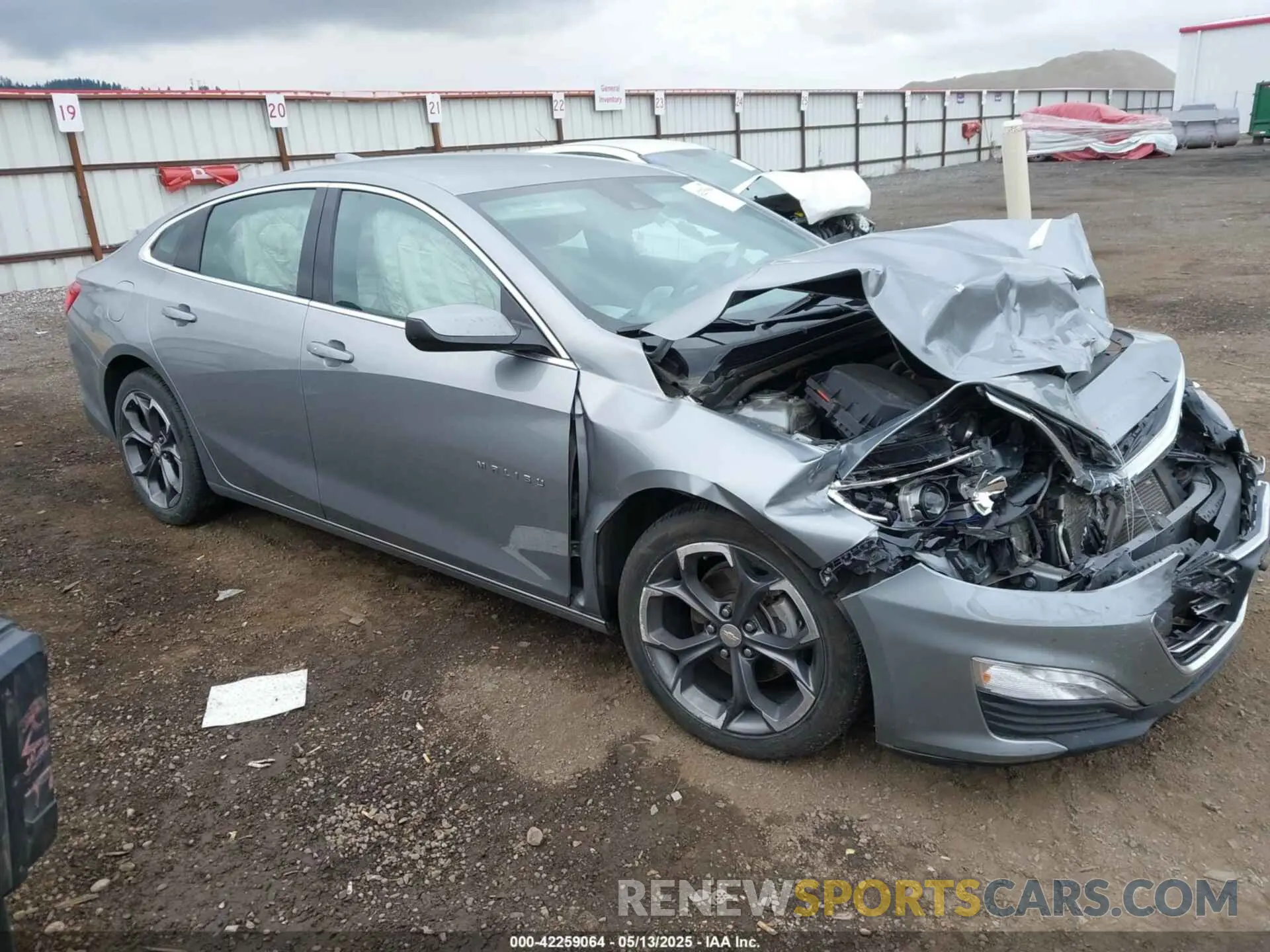 1 Photograph of a damaged car 1G1ZD5ST4PF236831 CHEVROLET MALIBU 2023