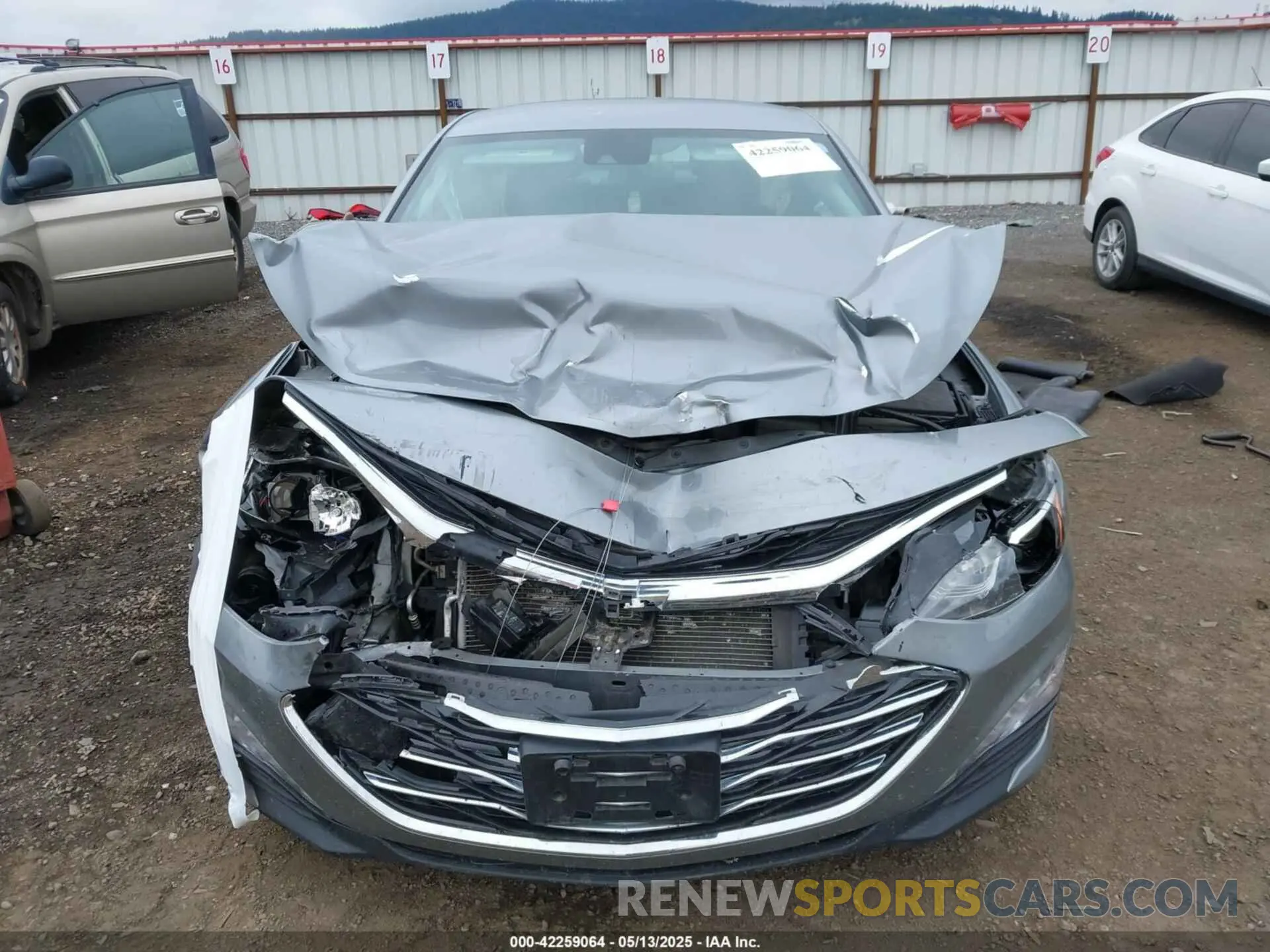 11 Photograph of a damaged car 1G1ZD5ST4PF236831 CHEVROLET MALIBU 2023