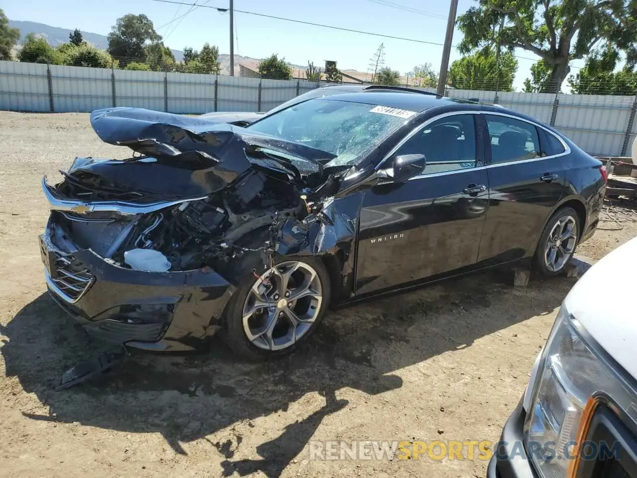 1 Photograph of a damaged car 1G1ZD5ST4PF244976 CHEVROLET MALIBU 2023