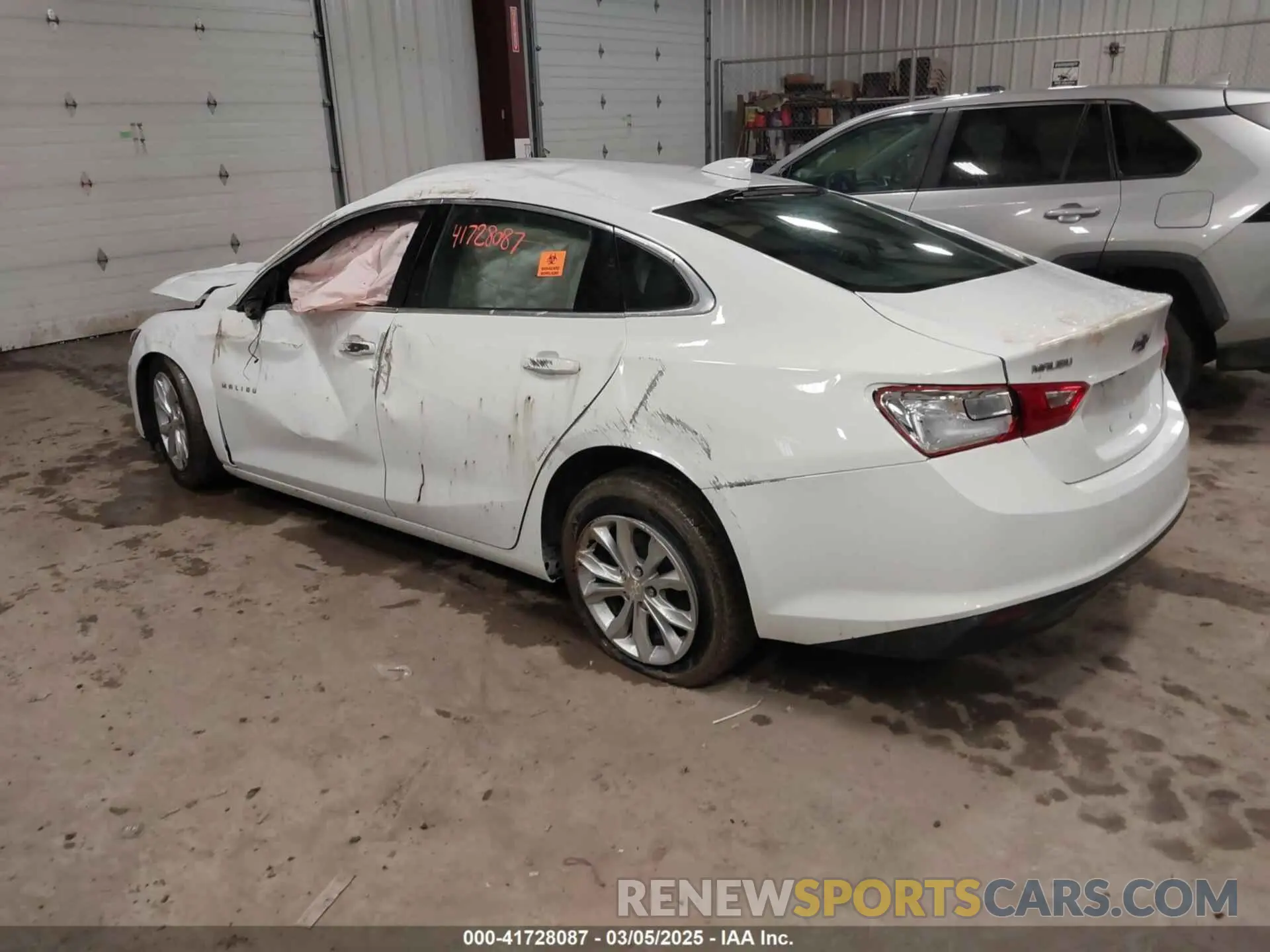 3 Photograph of a damaged car 1G1ZD5ST5PF118948 CHEVROLET MALIBU 2023