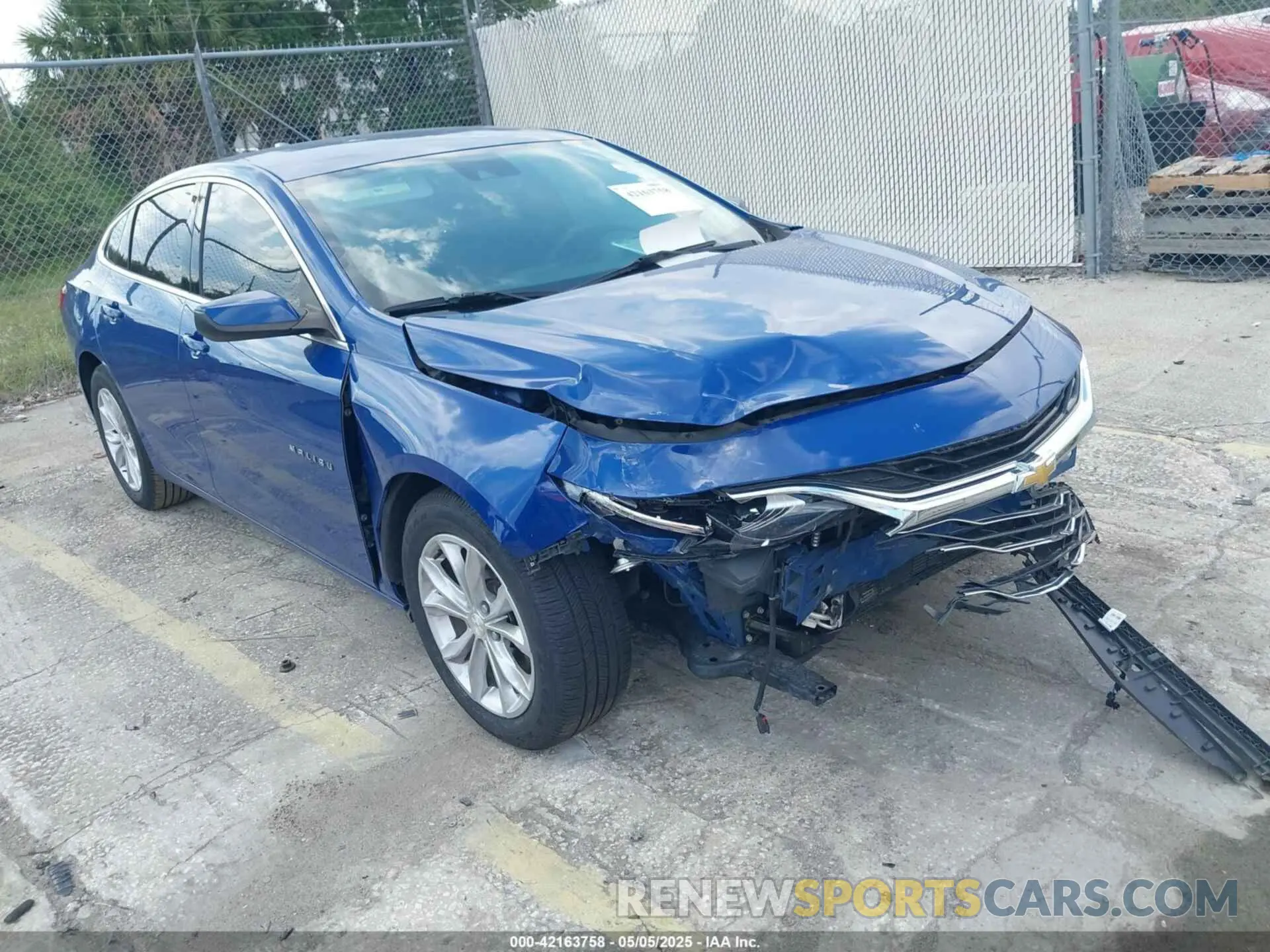 1 Photograph of a damaged car 1G1ZD5ST5PF130100 CHEVROLET MALIBU 2023