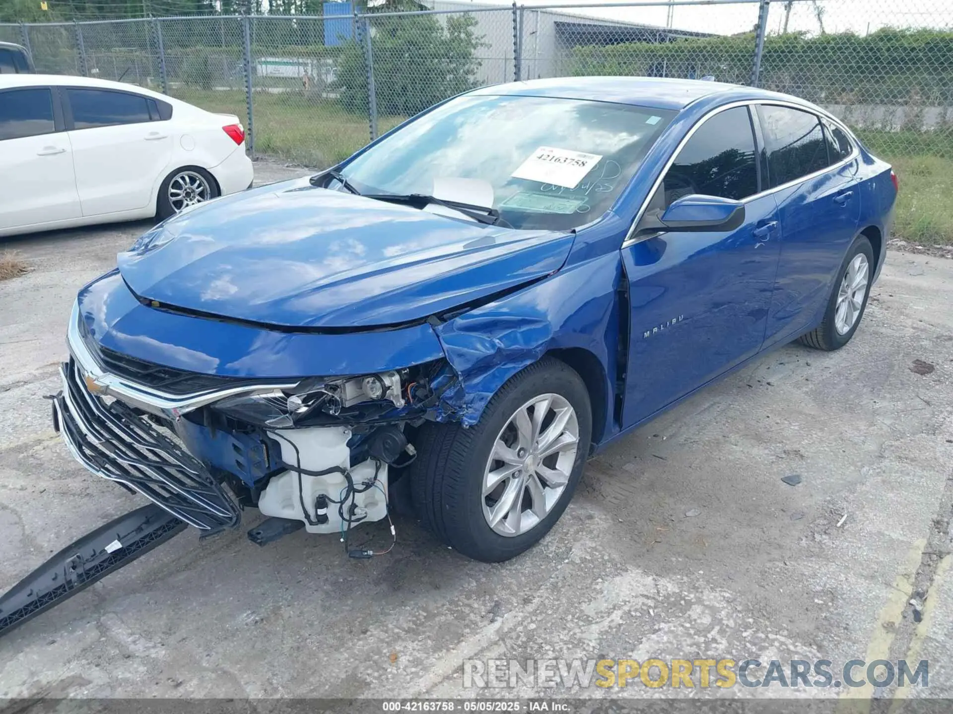 2 Photograph of a damaged car 1G1ZD5ST5PF130100 CHEVROLET MALIBU 2023