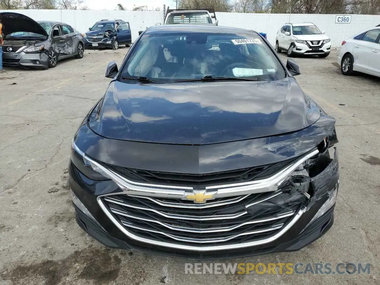 5 Photograph of a damaged car 1G1ZD5ST5PF131201 CHEVROLET MALIBU 2023