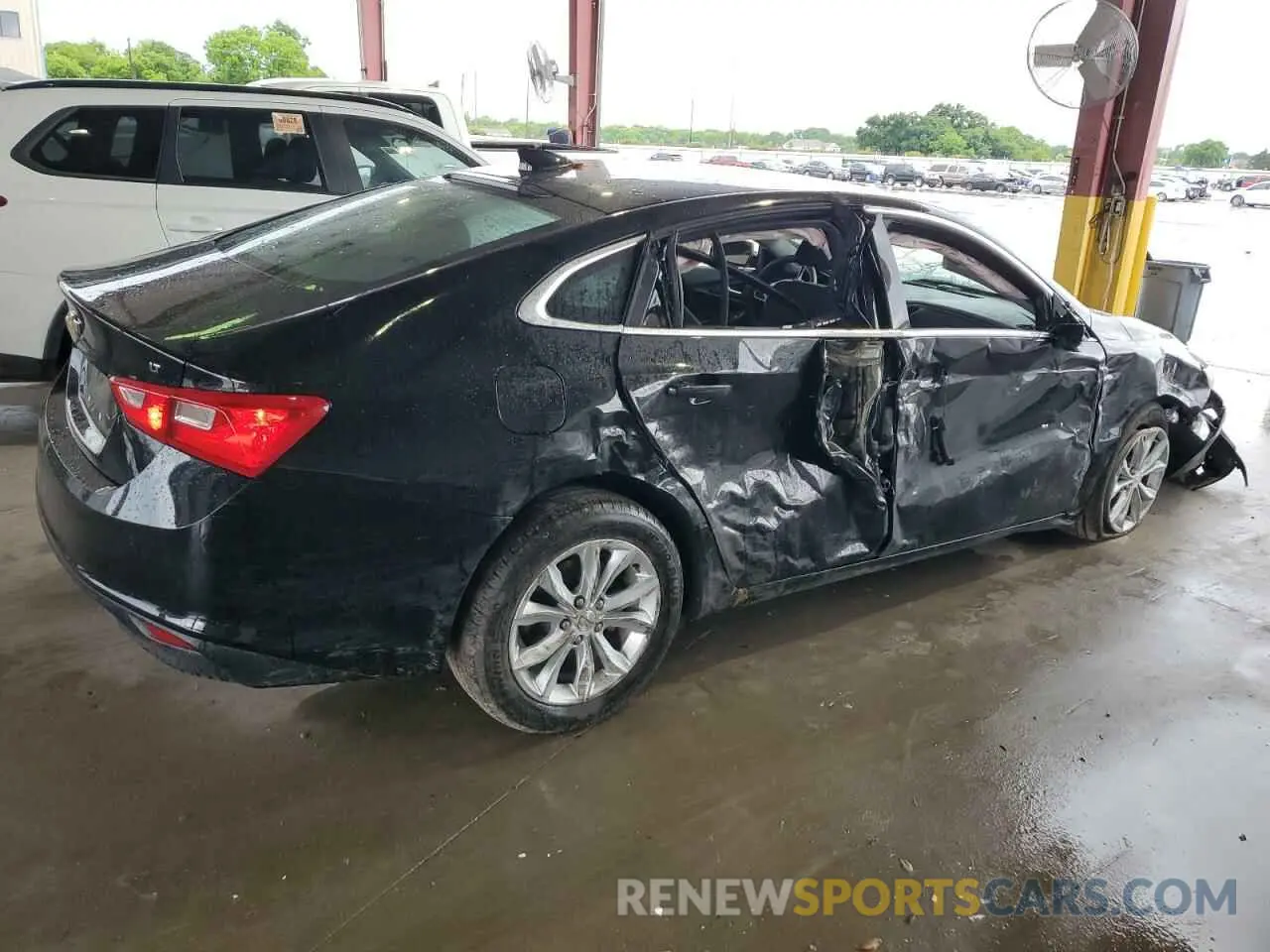 3 Photograph of a damaged car 1G1ZD5ST5PF138441 CHEVROLET MALIBU 2023