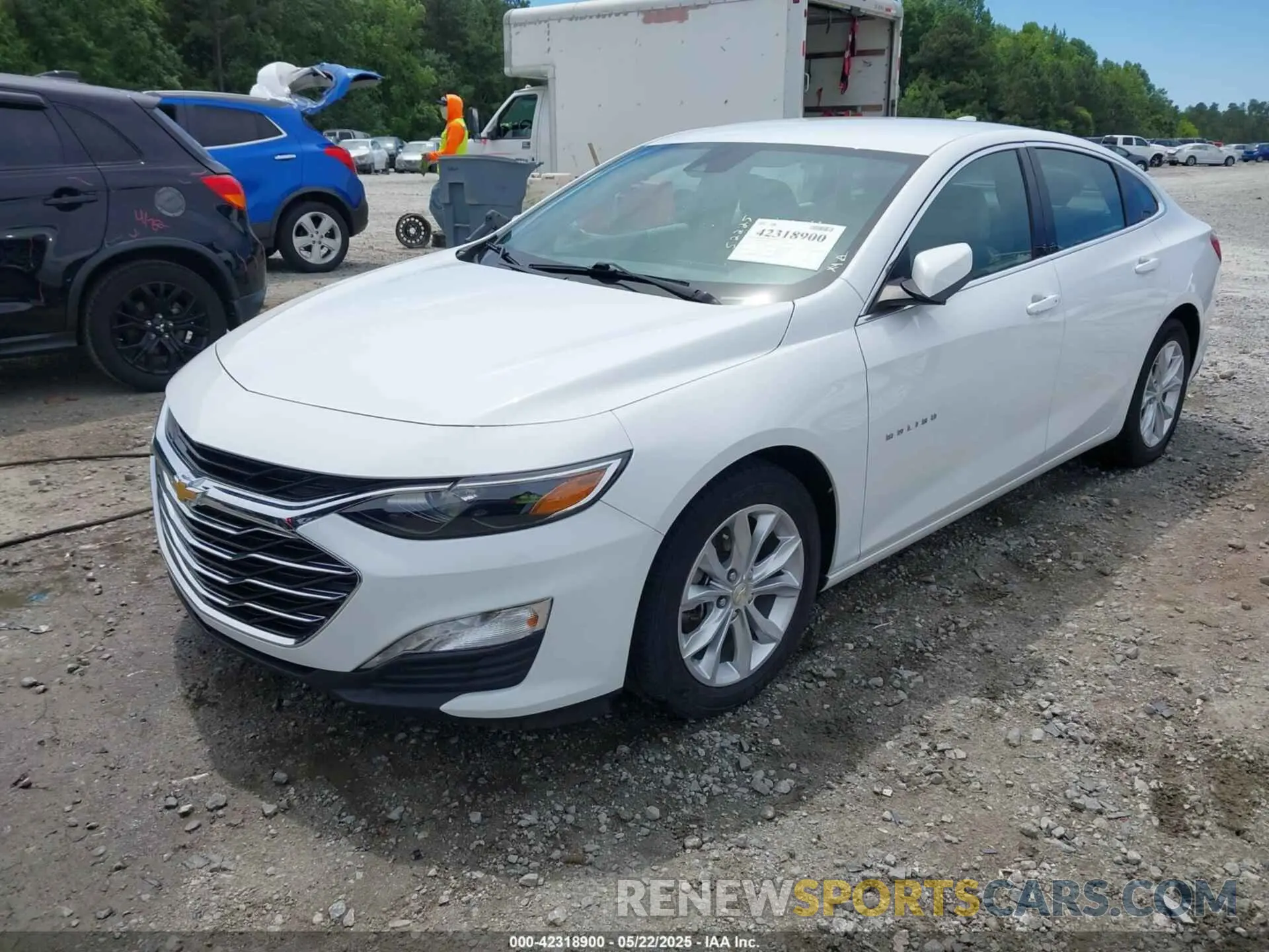2 Photograph of a damaged car 1G1ZD5ST5PF143784 CHEVROLET MALIBU 2023