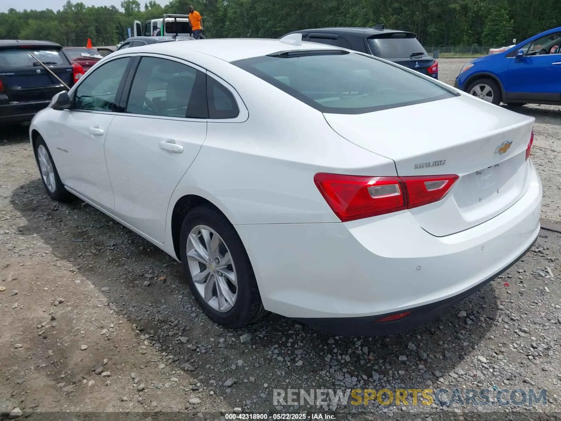3 Photograph of a damaged car 1G1ZD5ST5PF143784 CHEVROLET MALIBU 2023