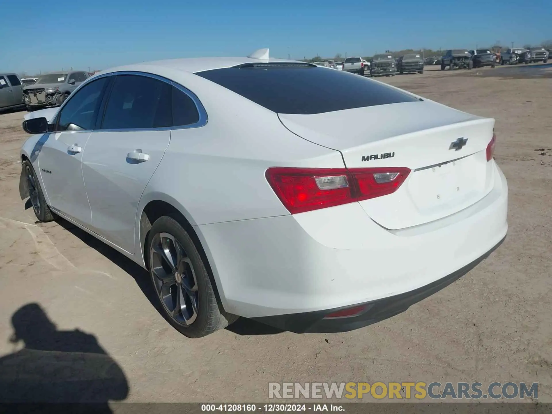 3 Photograph of a damaged car 1G1ZD5ST5PF158754 CHEVROLET MALIBU 2023